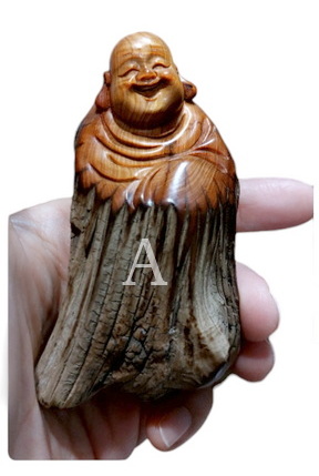 สังกัจจายน์ พระเมตไตรย พระยิ้ม ไม้ทูจา ขนาดเล็ก