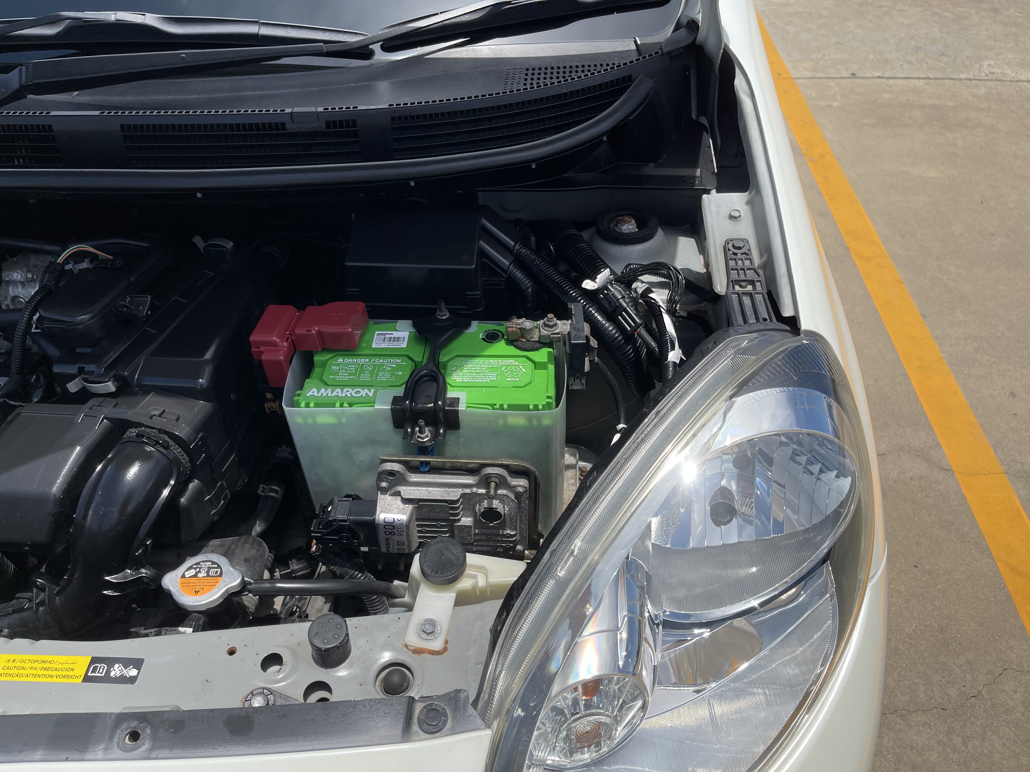 Nissan March 1.2 EL At 2016 ขาวมุก