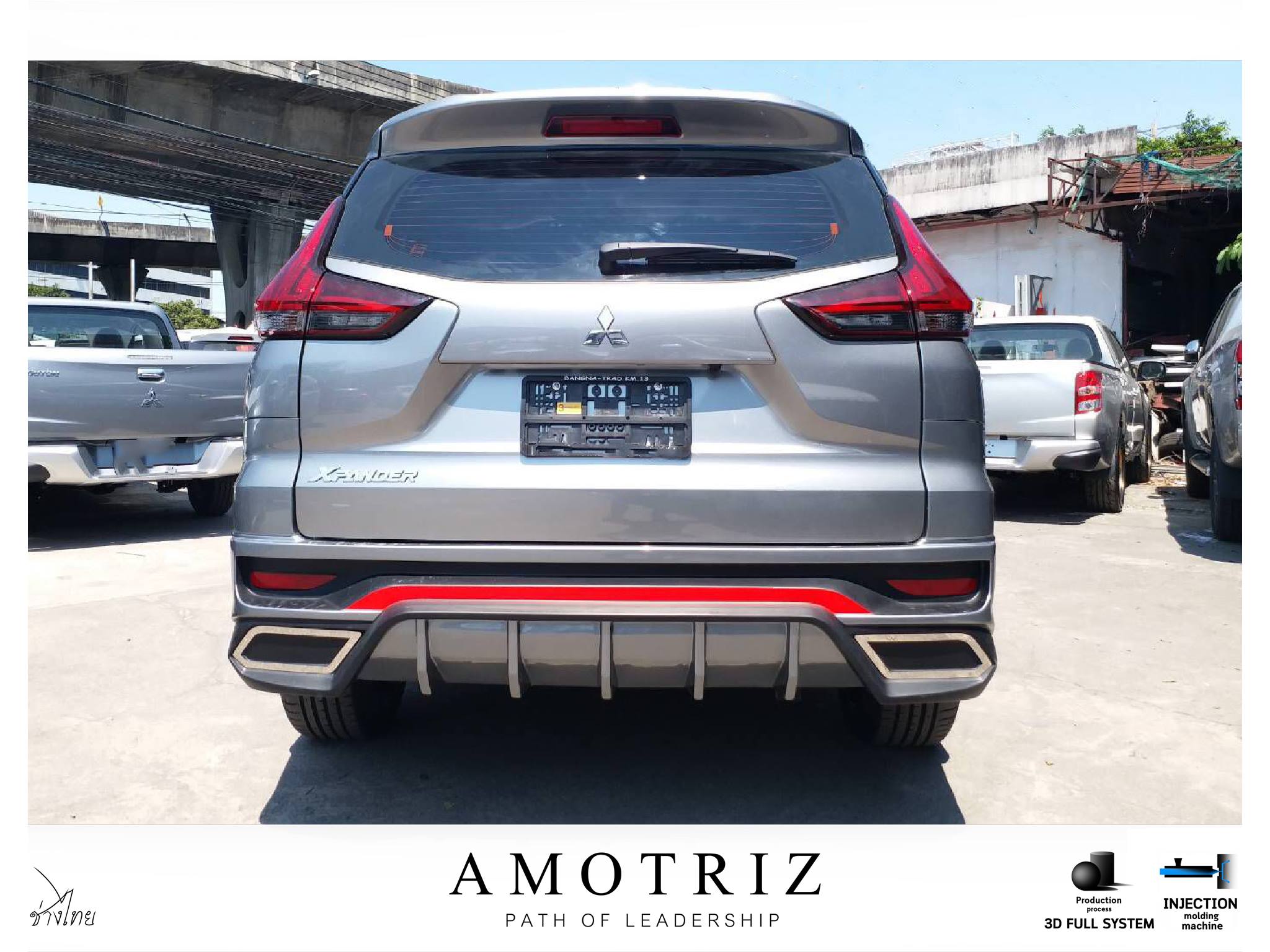 Mitsubishi XPANDER 2018 body kits by Amotriz