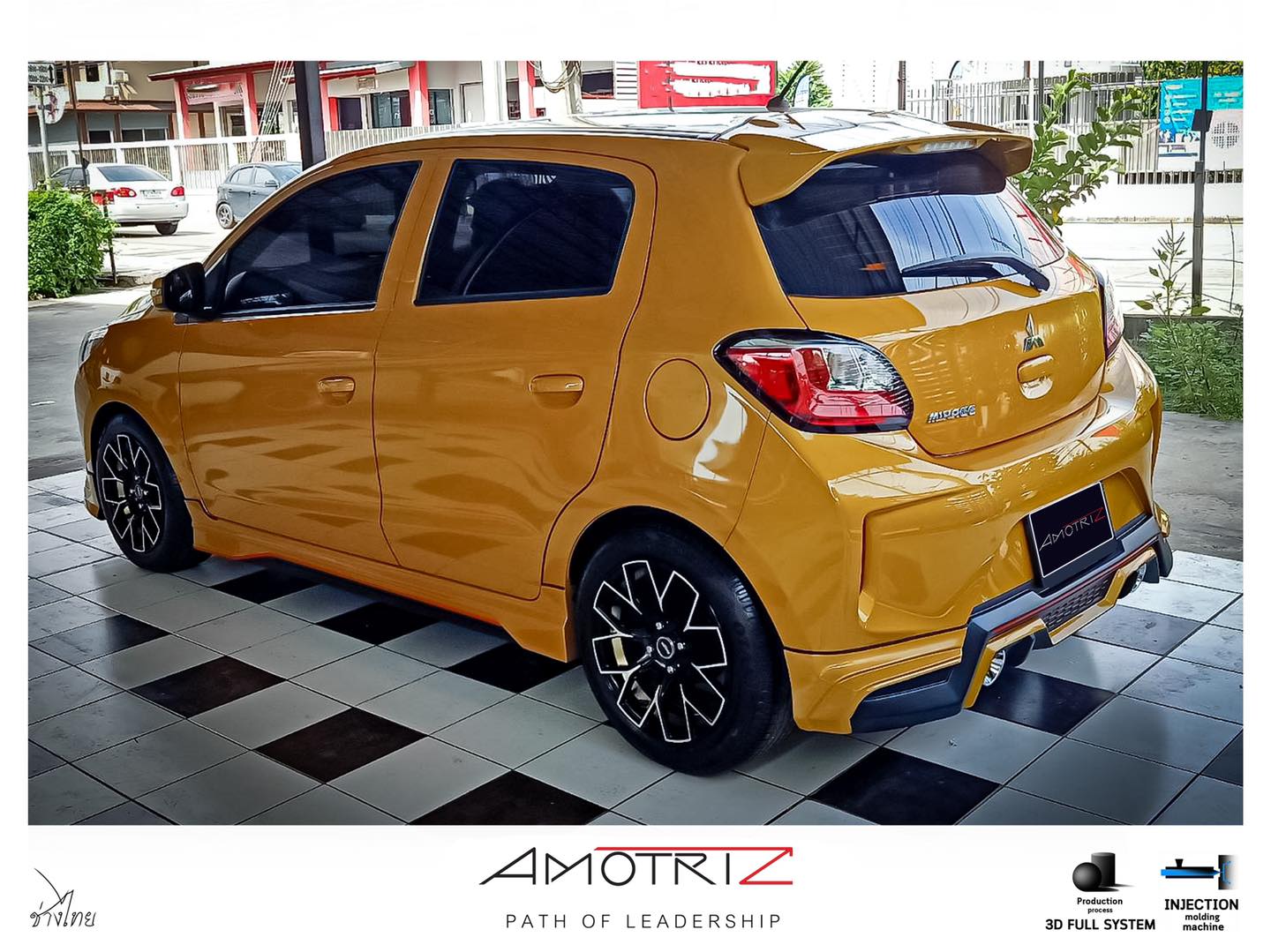 Mitsubishi Mirage 2020 body kits by Amotriz