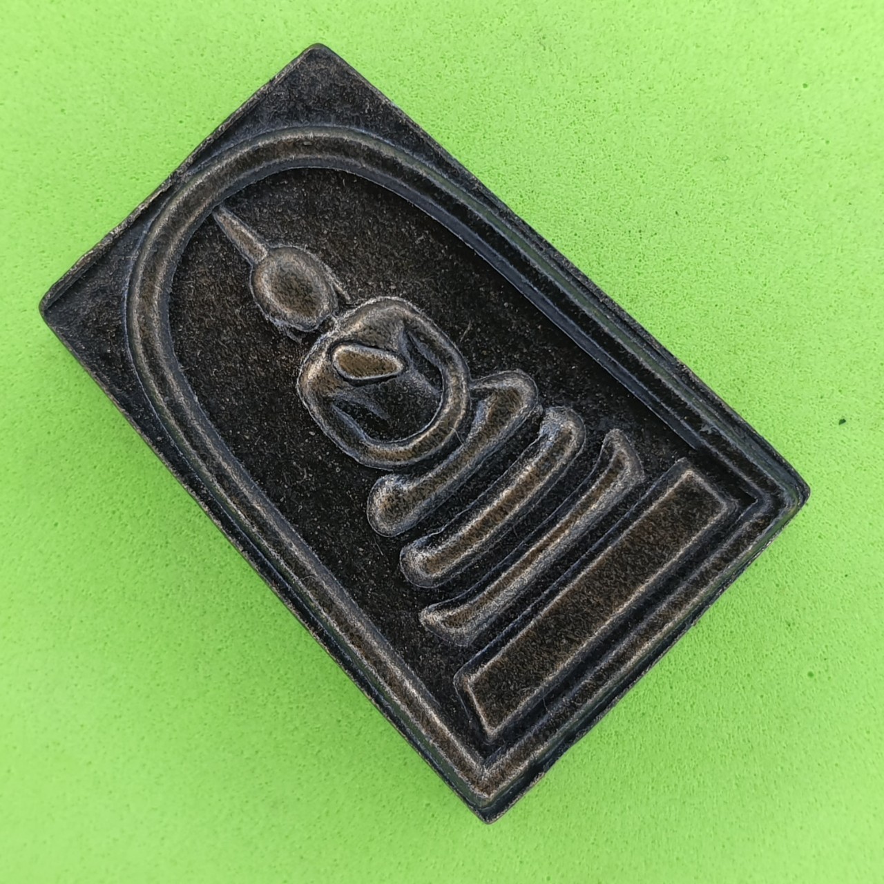 พระเครื่อง พระสมเด็จ 3 ชั้น สีทำเก่า รุ่น กฤษฏาภินิหาร พระสมเด็จเก่าๆ พระสมเด็จสามชั้น พระสมเด็จระฆัง พระสมเด็จแท้ พระแท้ พระสมเด็จสวยๆ เนื้อผง