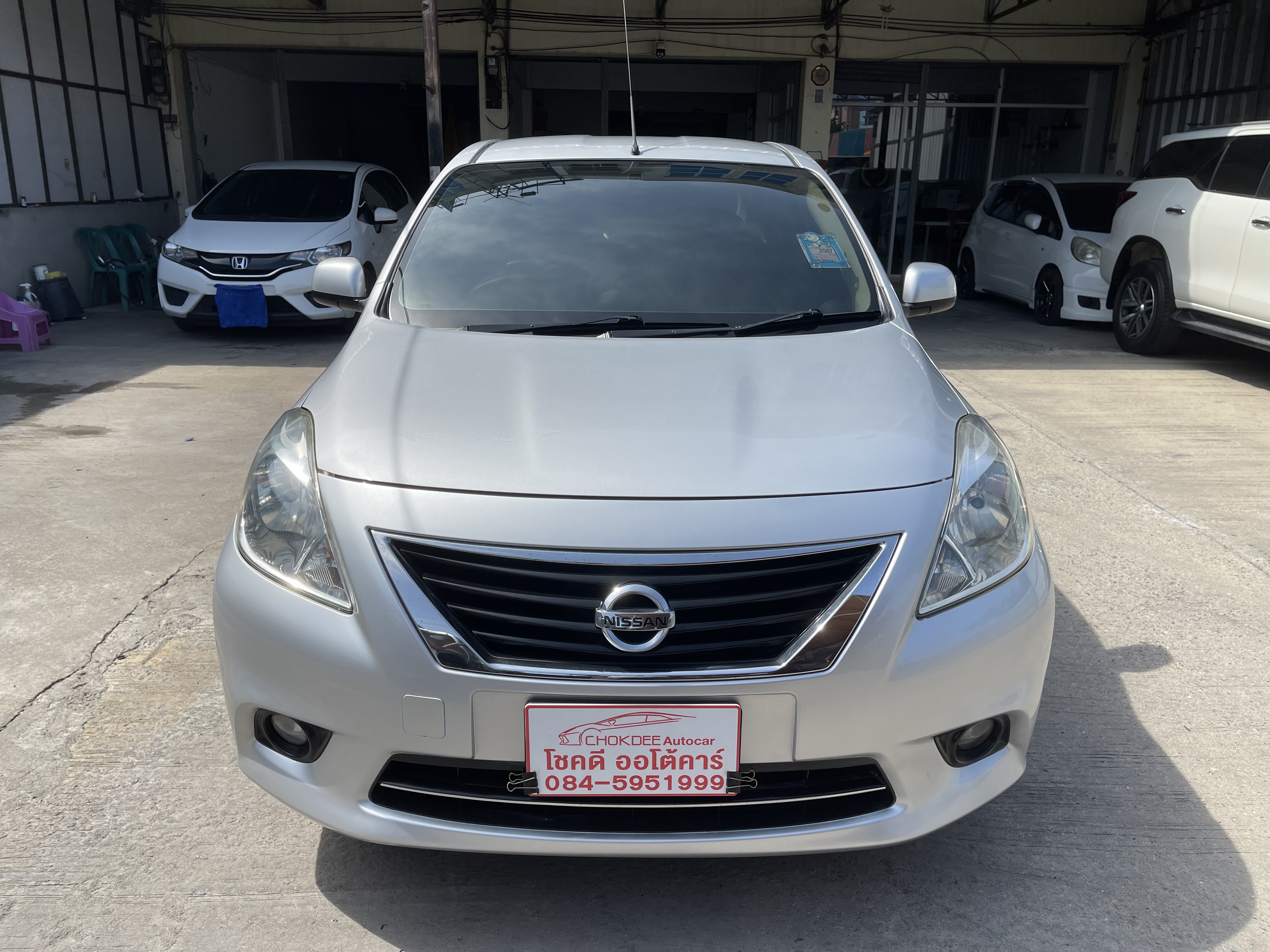 Nissan Almera 1.2 VL At 2012 เงิน