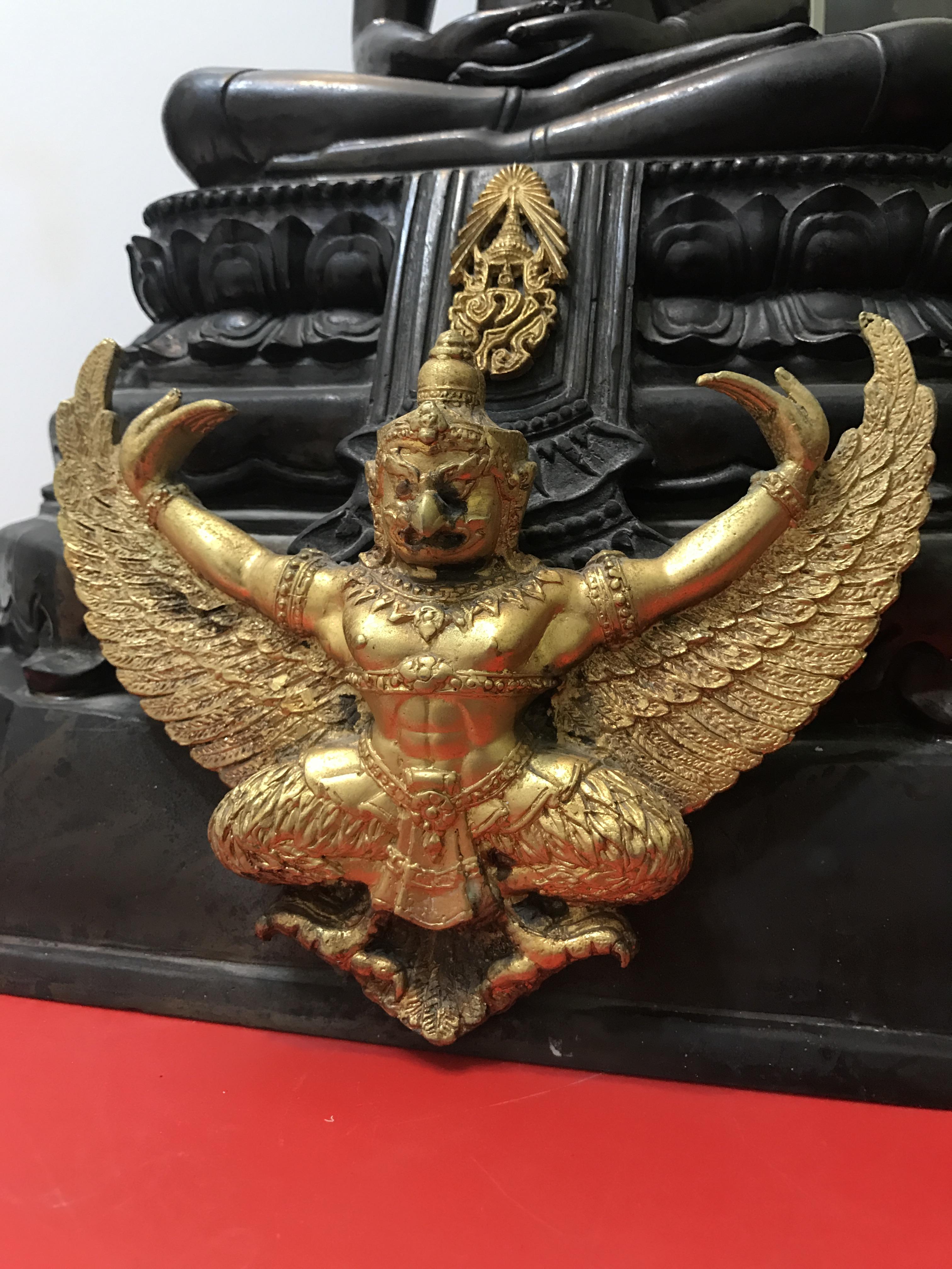 พระบูชา ภปร. วัดทุ่งสีกัน ในหลวงทรงเสด็จเททอง หน้าตัก 9 นิ้ว ปี2525