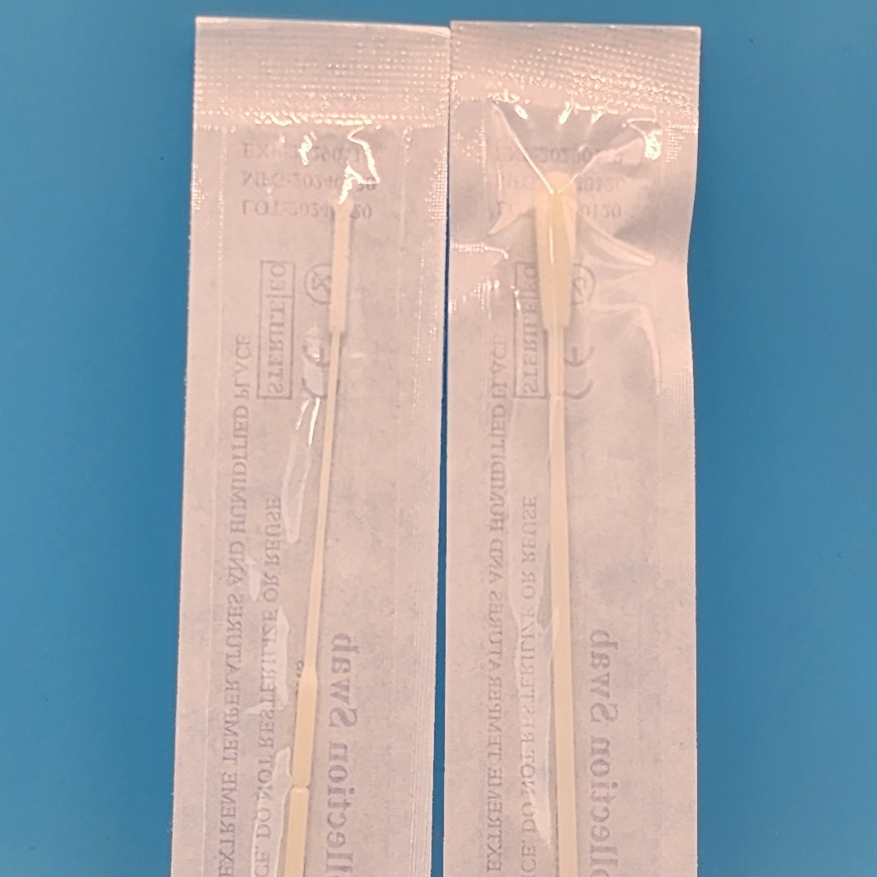 ก้านตรวจเชื้อ Flocked swab ,Sterile , Nasopharyngeal Swab / Oral swab