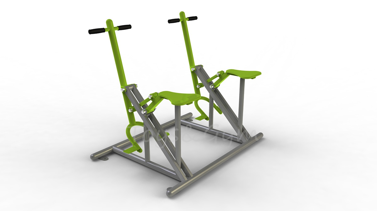 อุปกรณ์เหยียดยืดดึง แบบเล่นคู่