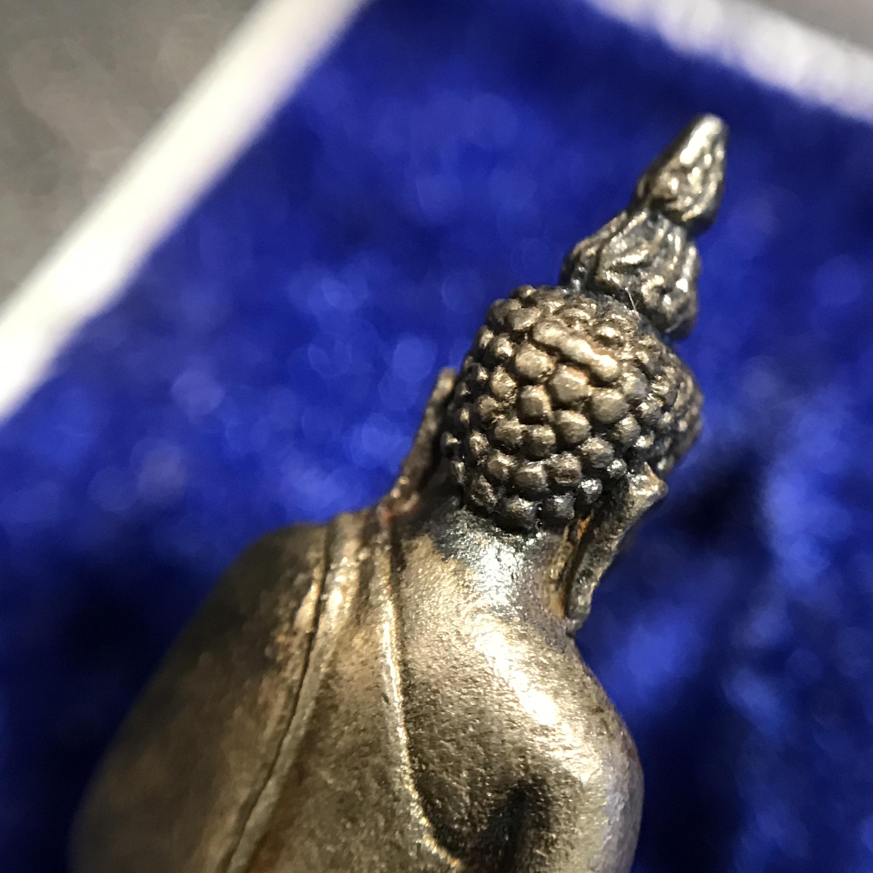 พระกริ่งไพรีพินาศ ภปร รุ่นแรกของประเทศไทย วัดปทุมวนาราม เนื้อเงิน ปี2535(ในหลวงรัชกาลที่9เสด็จเททอง)