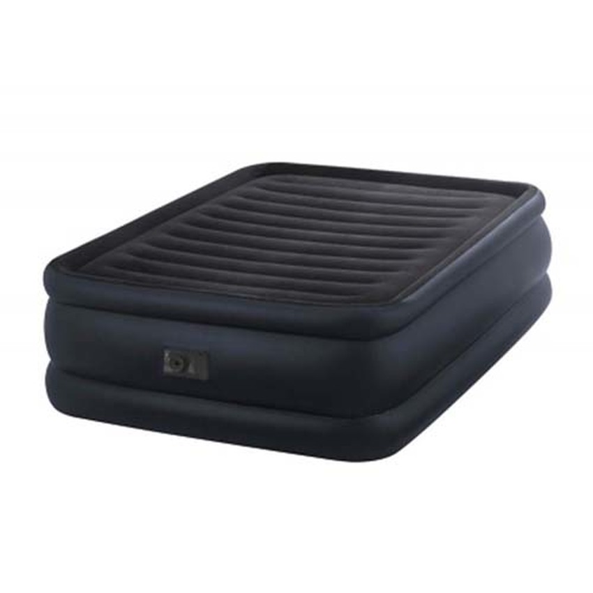 Intex Raised Downy Queen Size ที่นอนเป่าลมควีนไซต์สีดำปั้มลมในตัว 64440