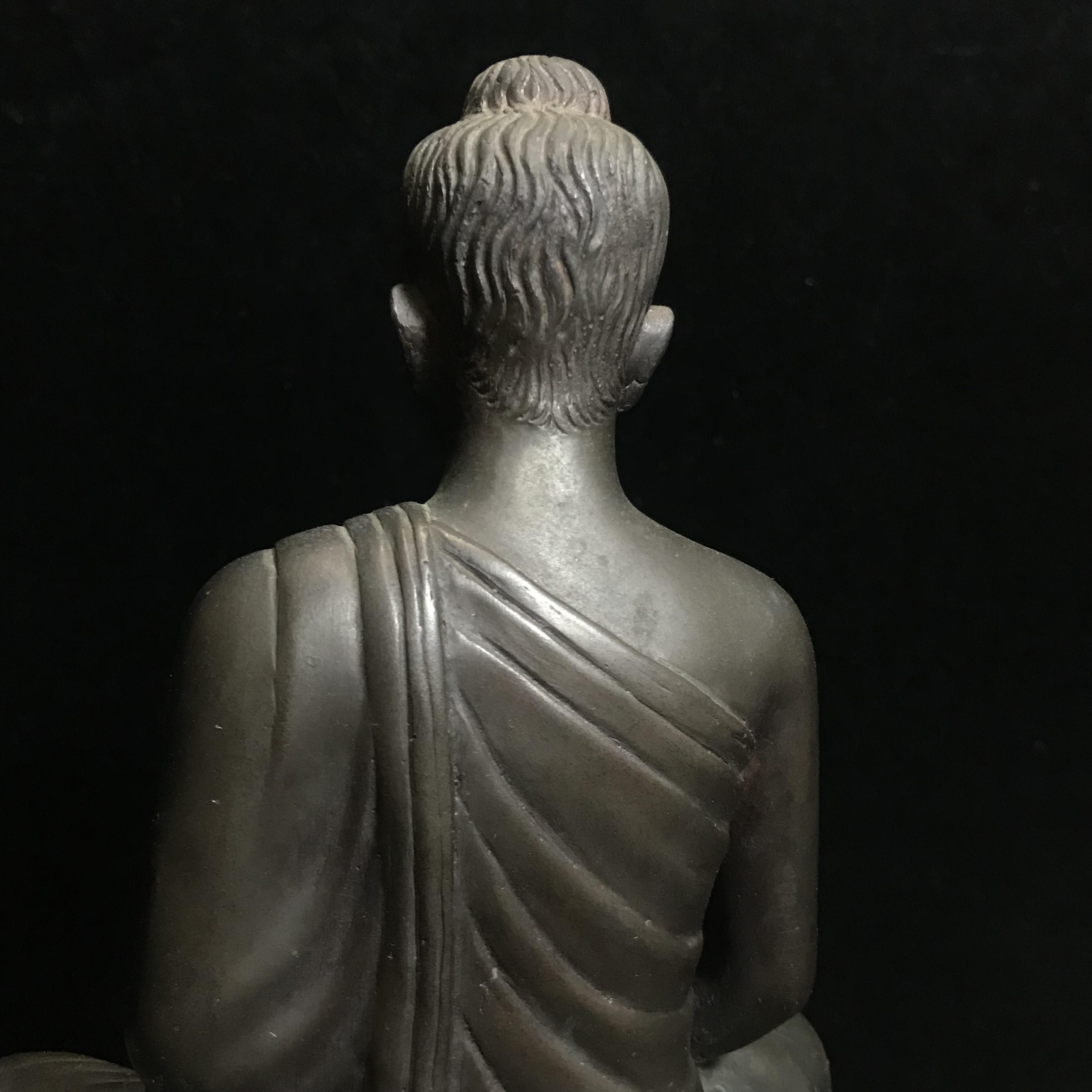 พระพุทธศรีประกายสิทธิ์ ภปร.วัดบวรนิเวศวิหาร ที่ระลึกสร้างโรงพยาบาลสมเด็จพระ ศรีนครินทร์ ปี 2525 หน้าตัก 5นิ้ว(พระราชทานเม็ดพระธาตุบรรจุใต้ฐาน)