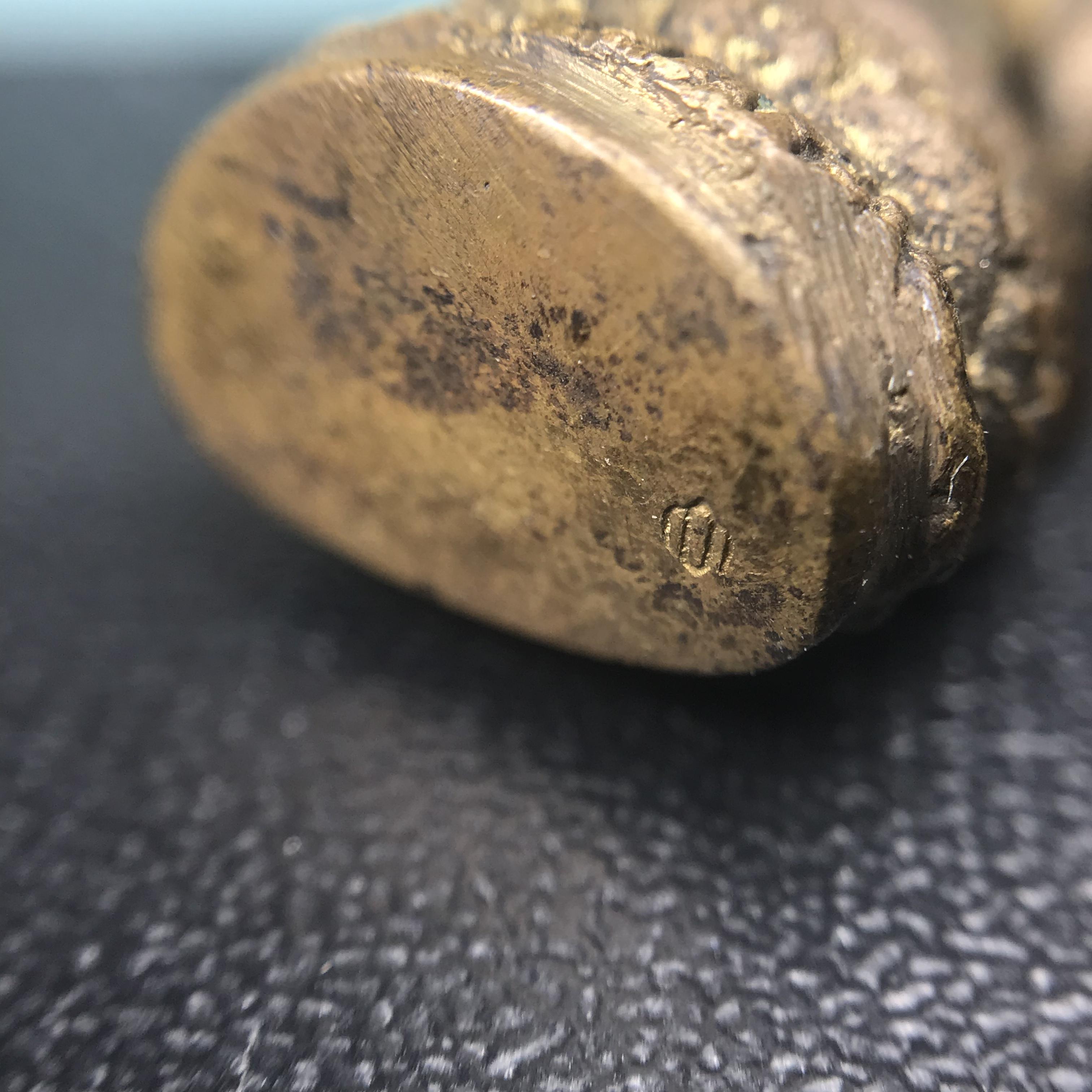 พระกริ่งไพรีพินาศ วัดบวรนิเวศ ปี2530 เนื้อทองผสม ที่ระลึกครบรอบ30ปี ธนาคารทหารไทย (มีส่วนผสมของชนวนเก่าของไพรีพินาศรุ่นแรก)อานุภาพยิ่งใหญ่ กำราบศัตรูพ่ายสิ้น พระไพรีพินาศ