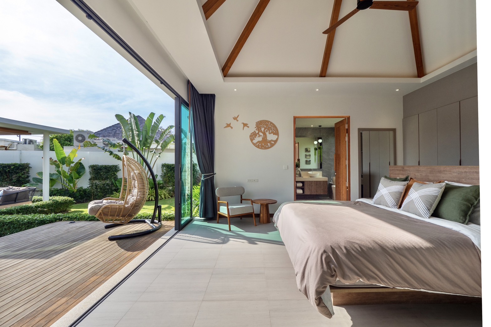 For Rent : Cherngtalay, Private Pool Villa @Pasak, 3 Bedrooms 4 Bathrooms