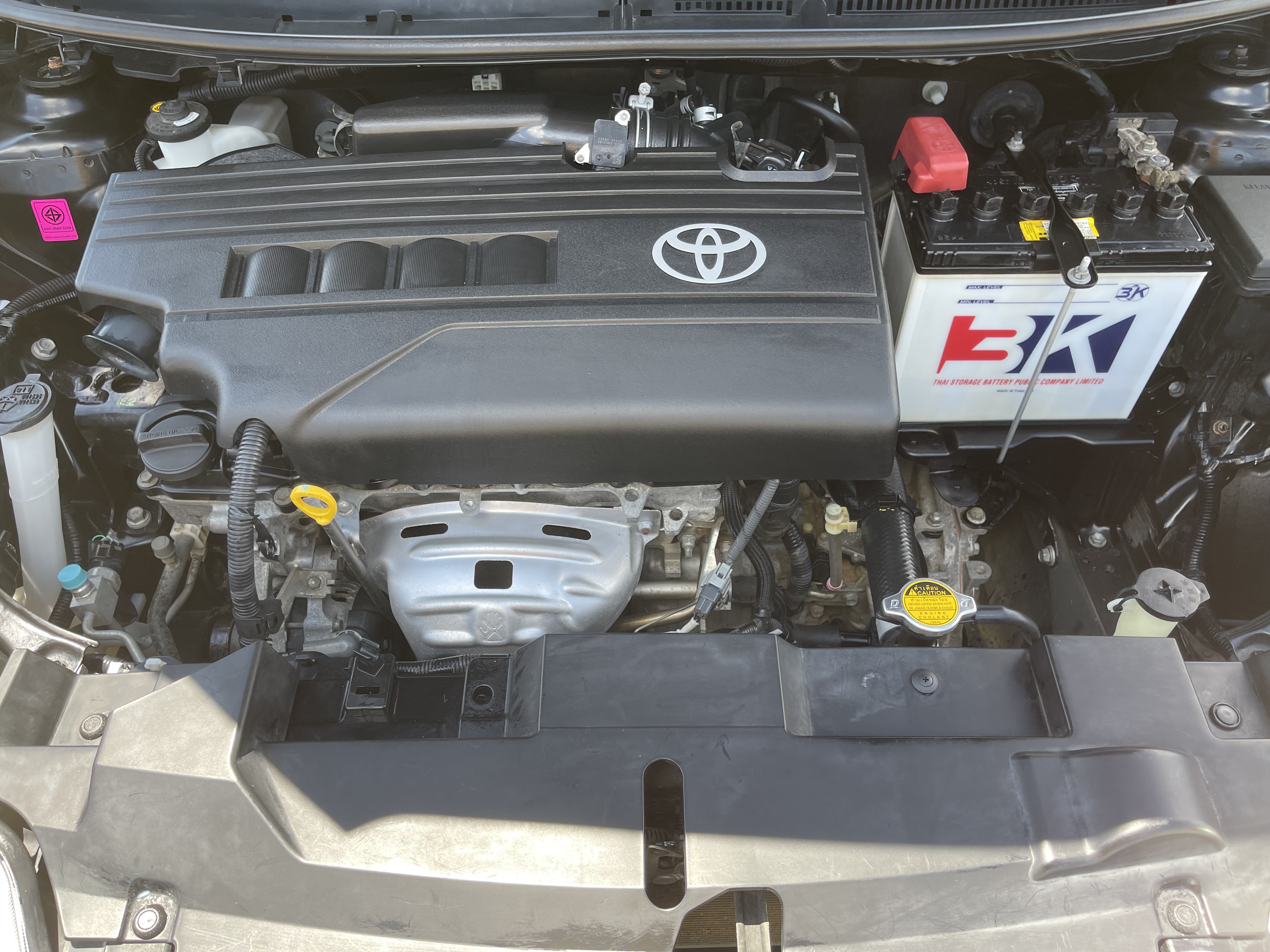 Toyota Yaris 1.2 E At 2017 ดำ