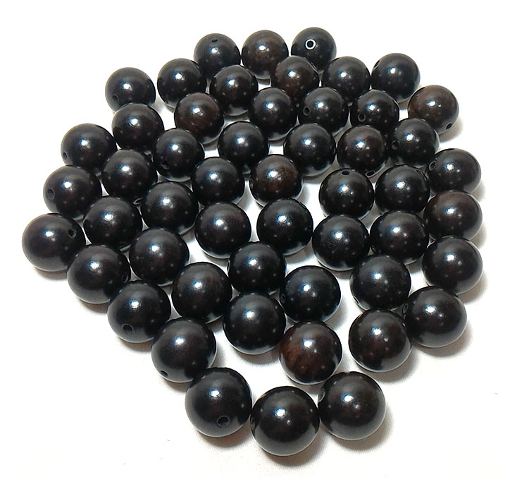 เม็ดประคำไม้มะเกลือแอฟริกัน 52เม็ด