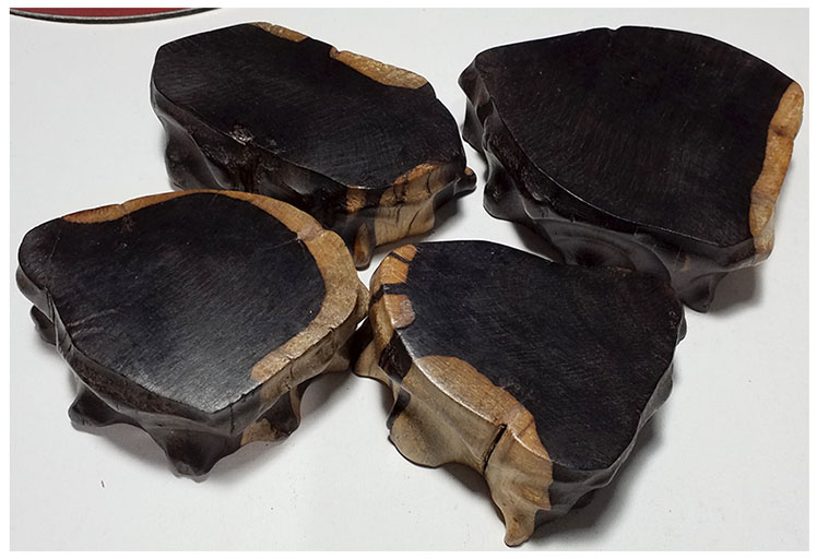 ฐานไม้มะเกลือ(African Ebony)ตัวอย่าง