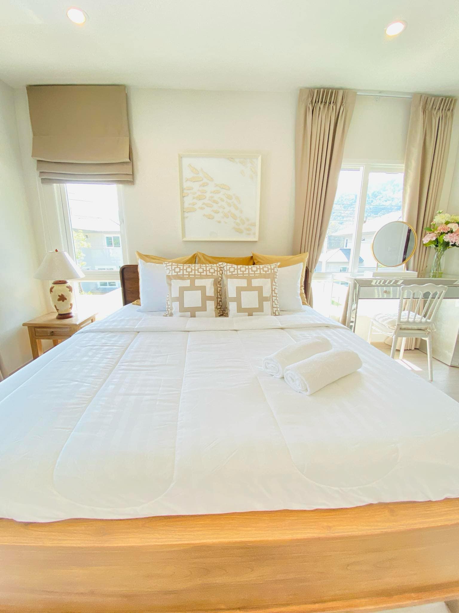 For Rent : Kohkaew, 2-Story detached house, 4 Bedrooms 3 Bathrooms