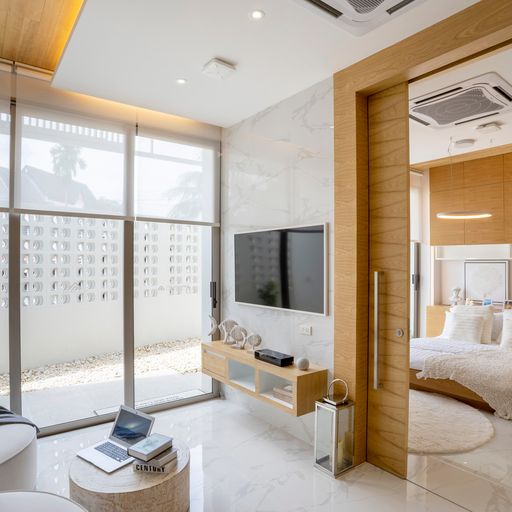 For Sales : Cherngtalay, 3-Storey Private Pool Villa @soi Pasak 8, 3 Bedrooms, 3 Ensuite bathrooms