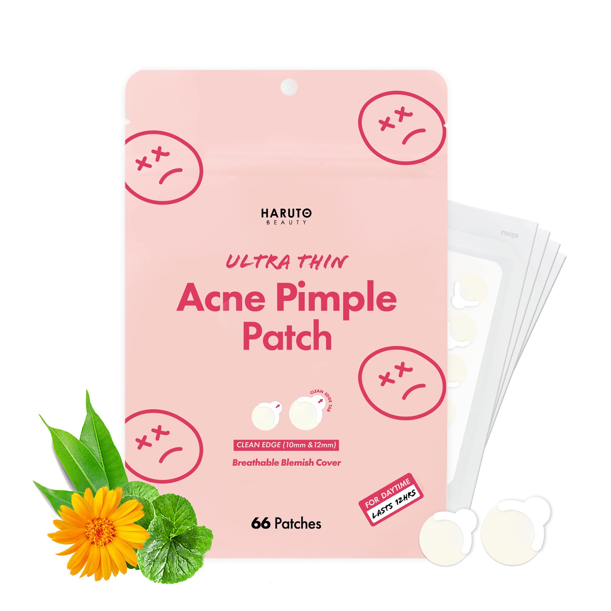 ็Haruto Pimple Patch-Ultra Thin แผ่นแปะสิว