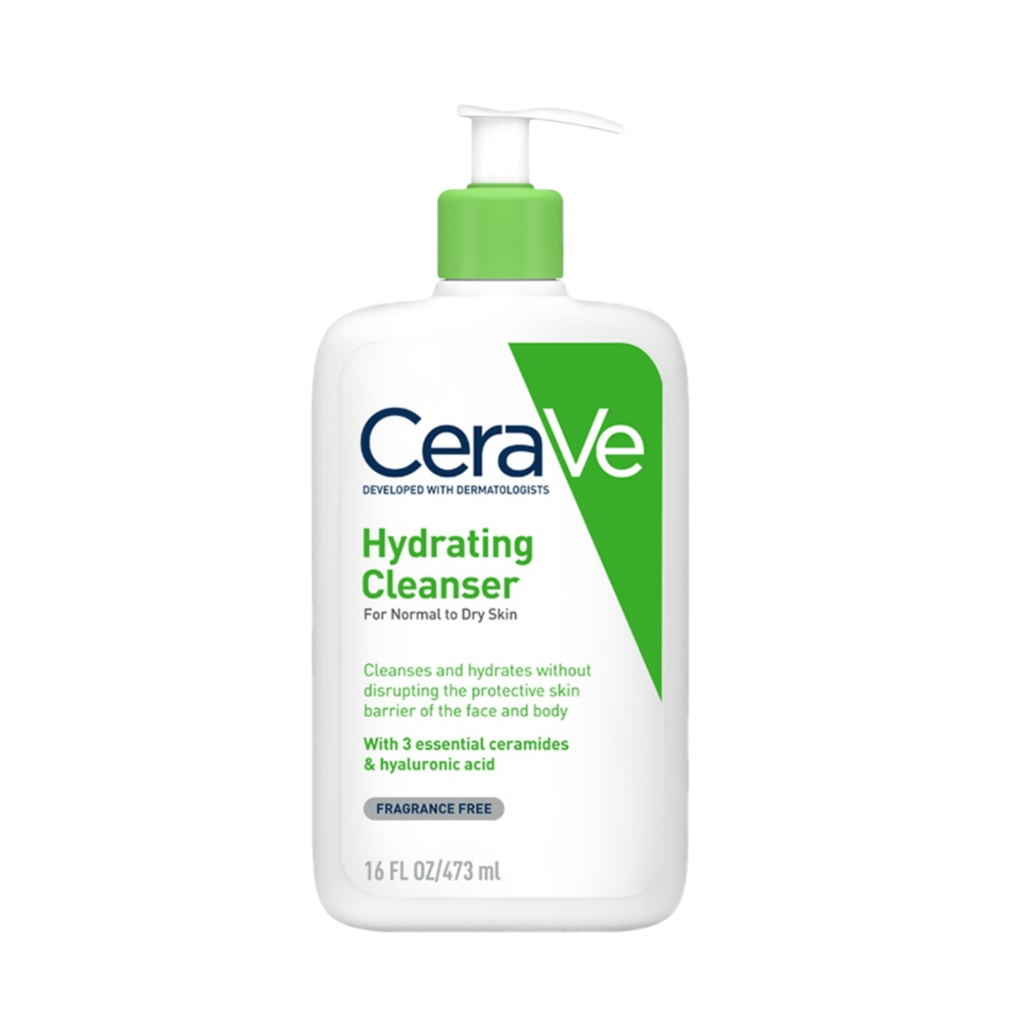 Cerave Hydrating cleanser 473 ml.