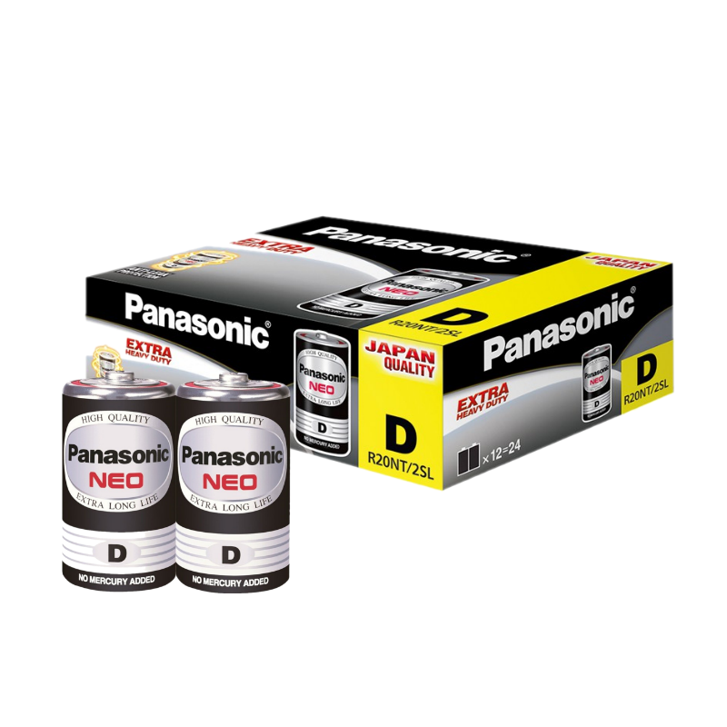 Panasonic D แพ็คละ 2 ก้อน