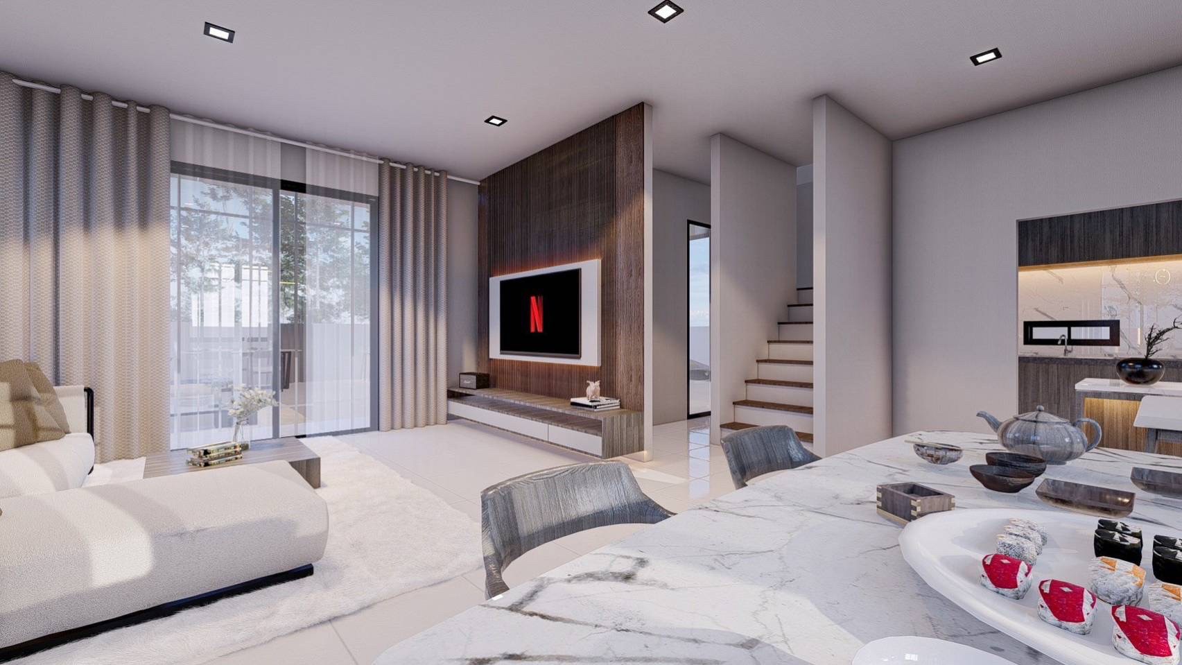 For Sales : Kohkaew, Pool Villa near BIS School, 3 bedrooms 3 bathrooms