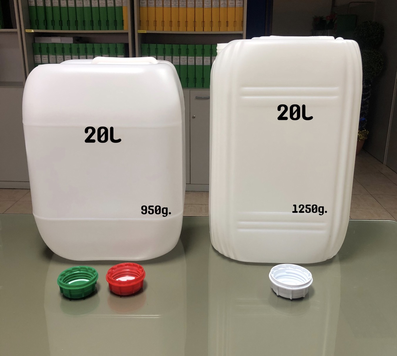 แกลลอน 20 ลิตร สีขาวใส M2