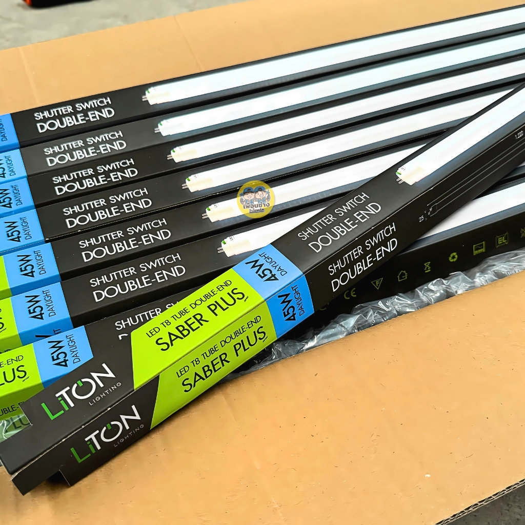 **เฉพาะหลอด** ยกลัง 30 หลอด LiTON หลอด LED T8 TUBE ไฟเข้า 2 ทาง 45W หลอดไฟ หลอดยาว หลอดเปล่า