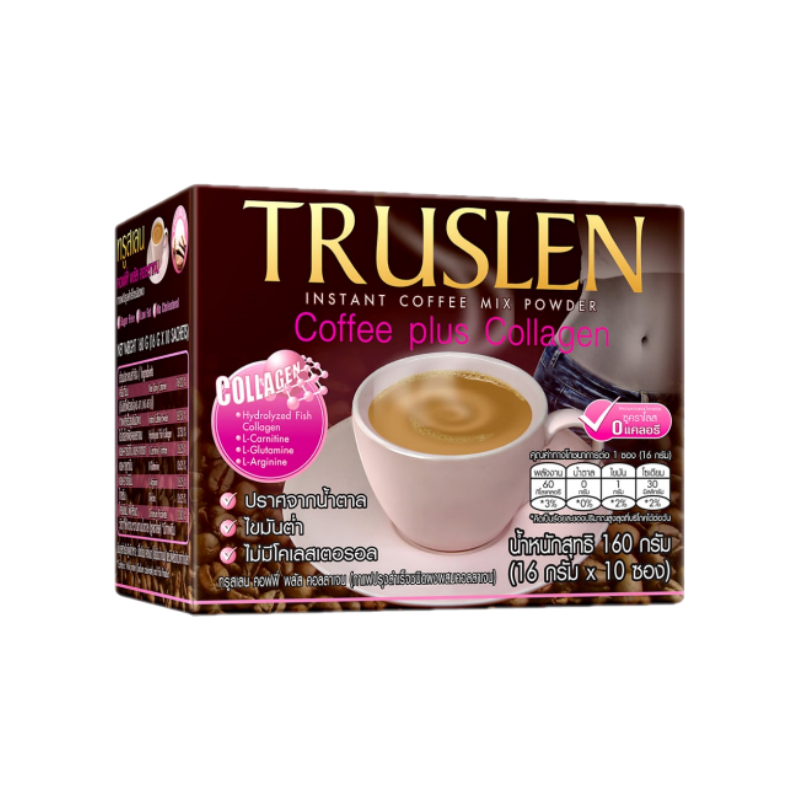 กาแฟทรูสเลน Truslen Collagen 10 ซอง