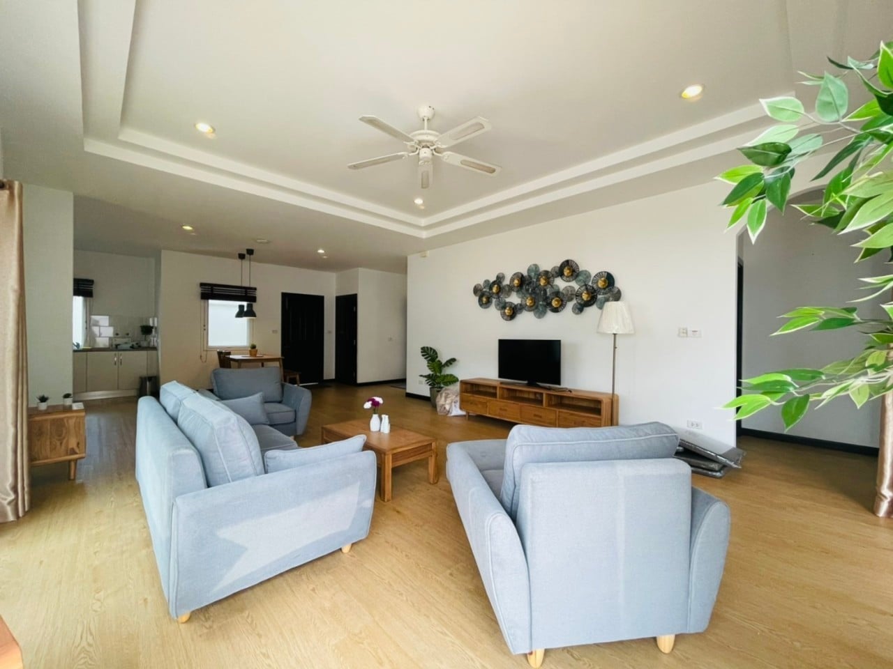 For Rent : Rawai, Private Pool Villa, 3 bedrooms 3 Bathrooms in community gate