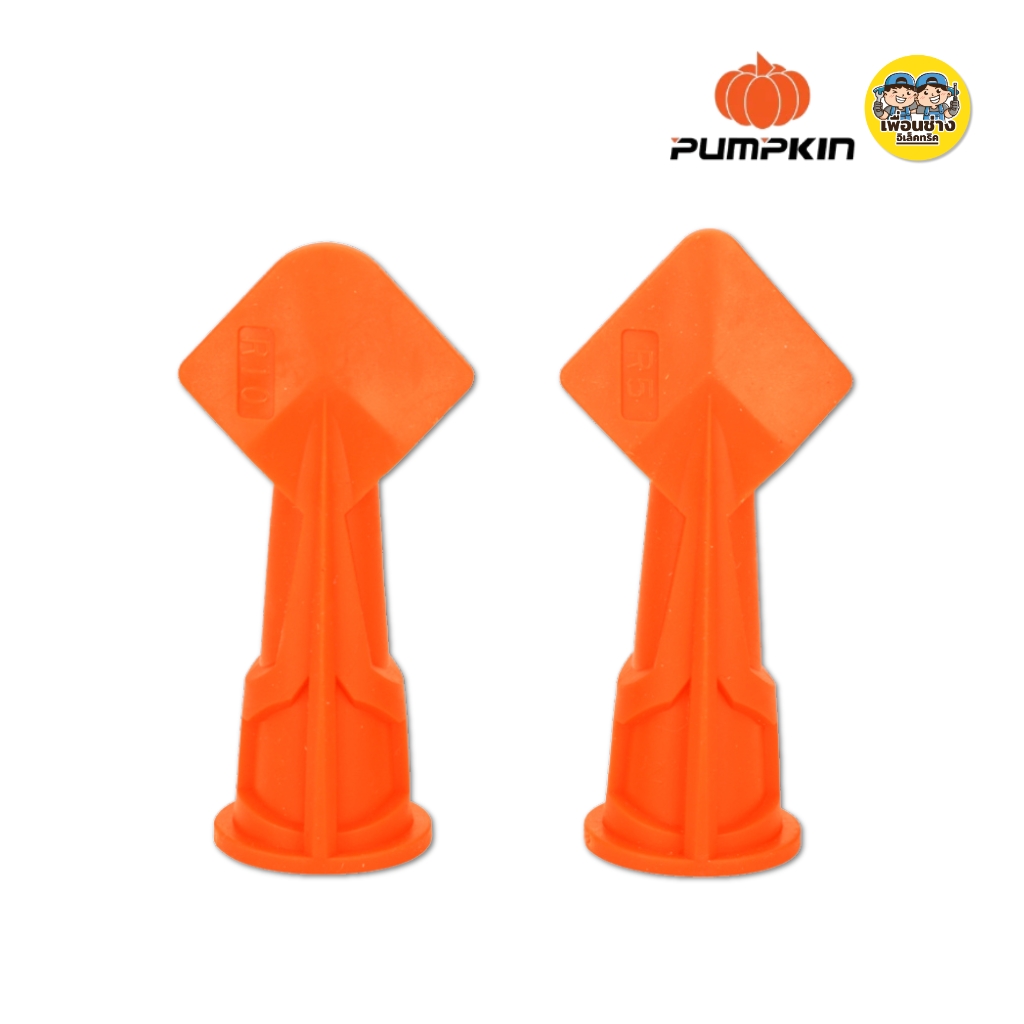 27161 Pumpkin หัวฉีดปาดซิลิโคนยาแนว ชุดละ 2 ชิ้น รุ่น PTT-SCN510 ไม้ปาดซิลิโคน แผ่นปาดซิลิโคน