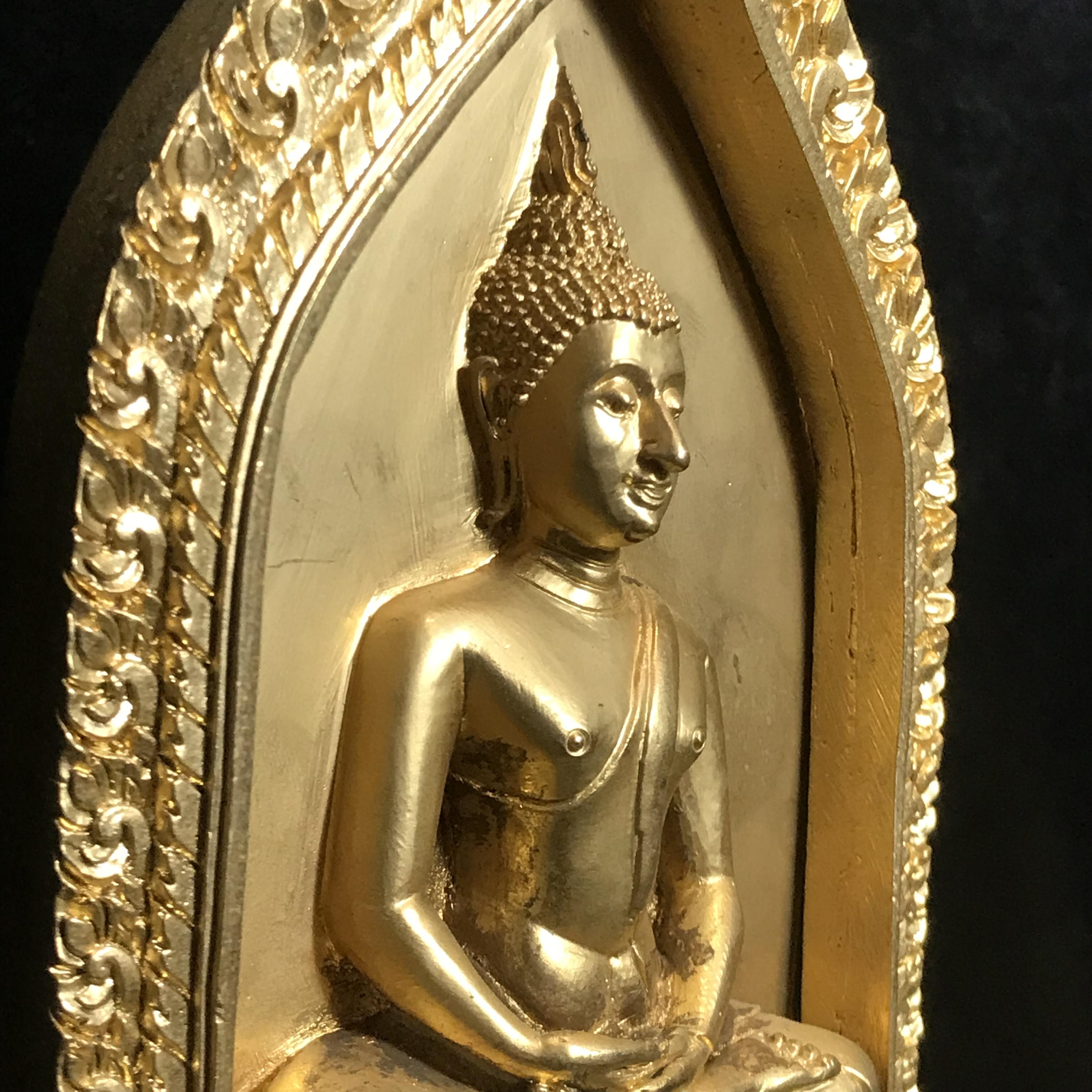 พระบูชาสมเด็จศิริราชร้อยปี(พระคะแนน) หลัง ภปร. ปี2531 ในหลวงรัชกาลที่9พระราชทานผงจิตรลดา(พระดี พิธีใหญ่ ปีลึก เจตนาบริสุทธิ์ สุดยอดมวลสาร)(องค์กรรมการ กะไหล่ทอง หายาก)