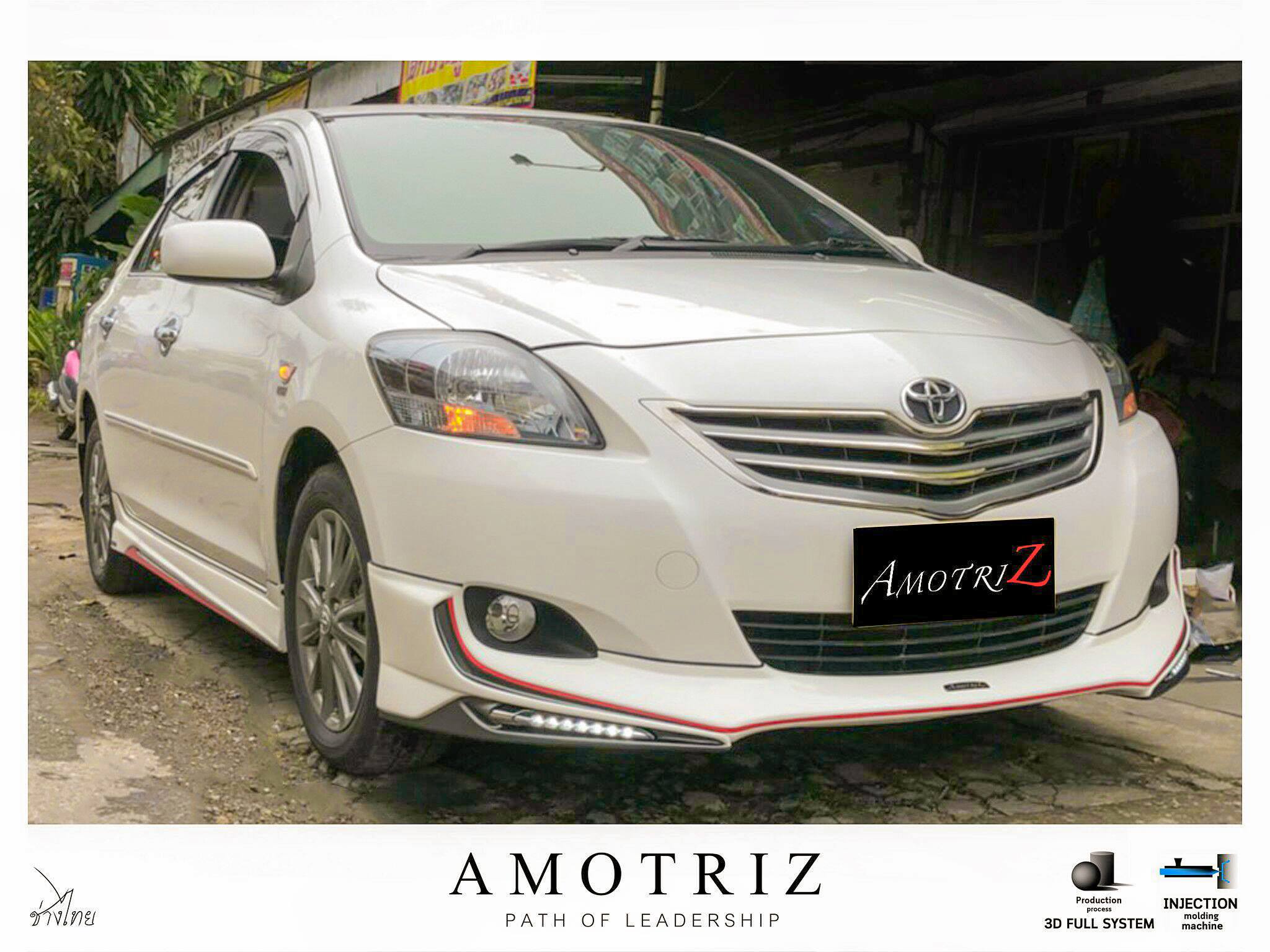 Toyota Vios 2007 to 2012 body kits by Amotriz