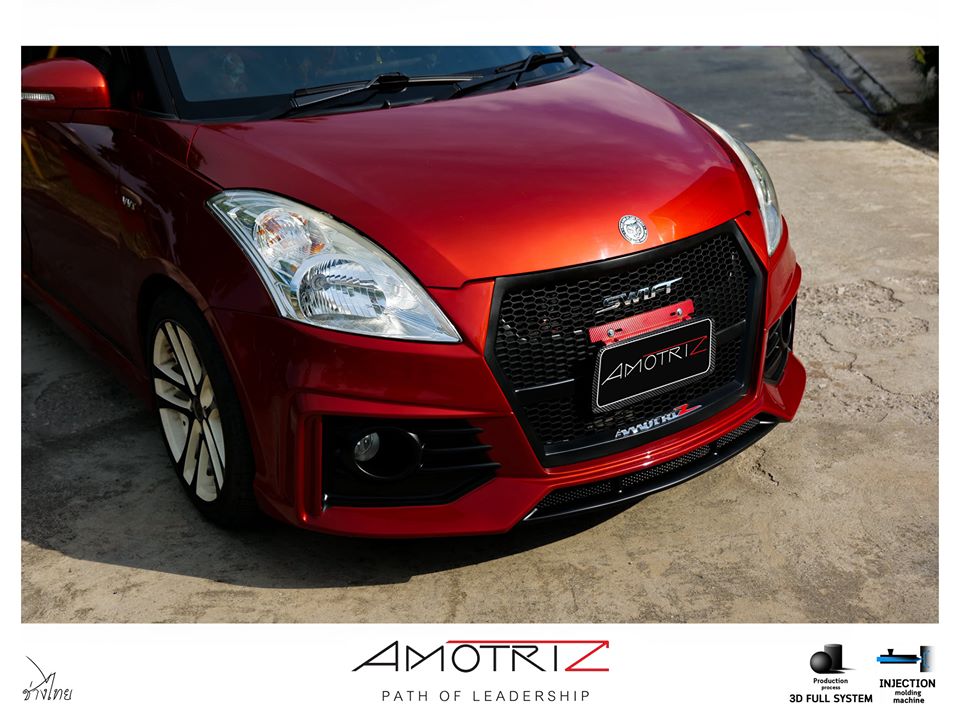 Suzuki Swift R8 2017 bodykits by Amotriz