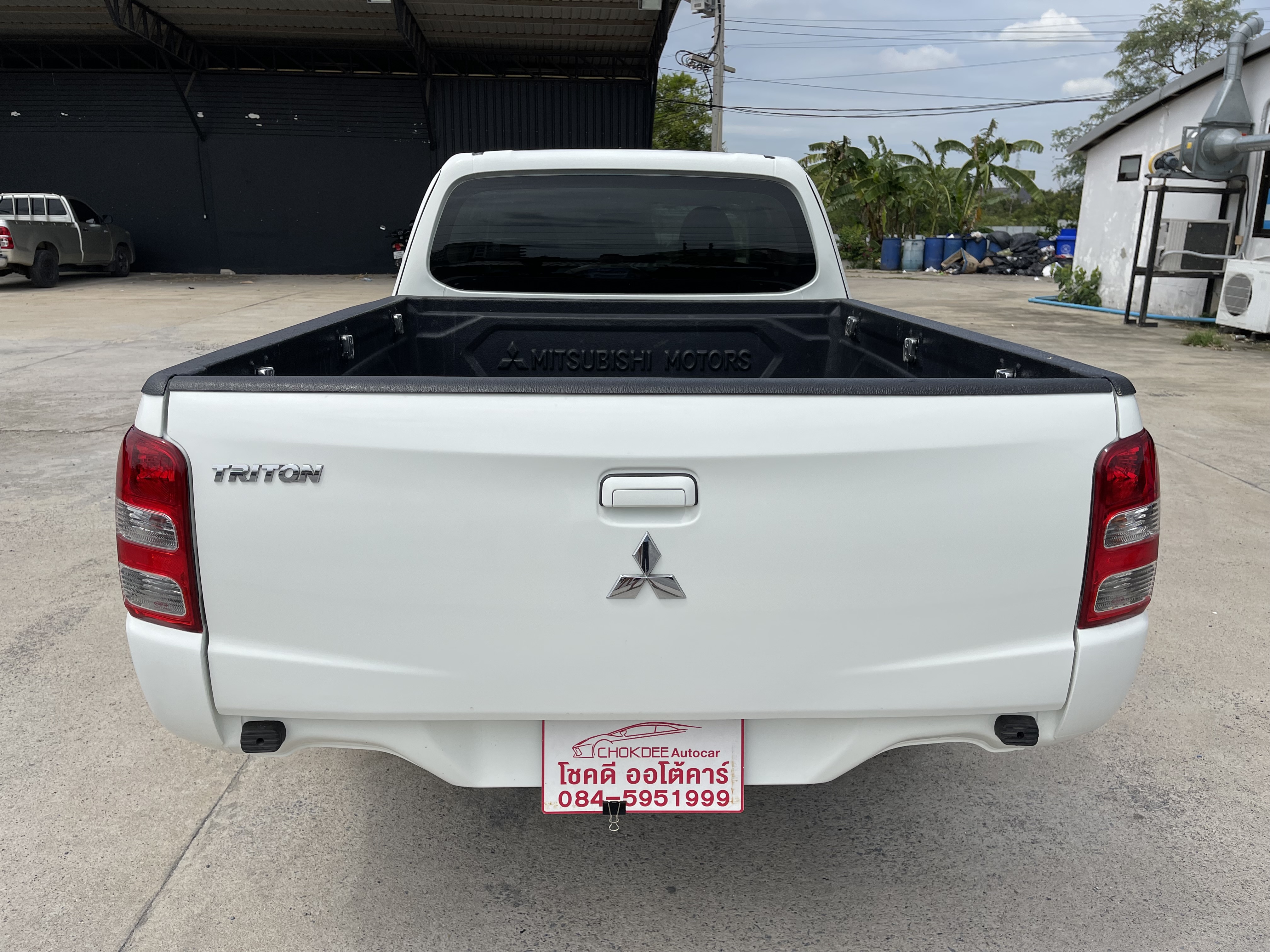 Mitsubishi Triton All New Cab 2.5 GL 2019 ขาว