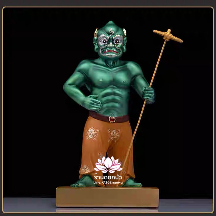 โหงวกุ้ย อู่กุ้ย อู่กุ้ยเจียงจิน หรือ ขุนพลห้าผี เทพบริวารสายนรก ขนาด 12/16 นิ้ว