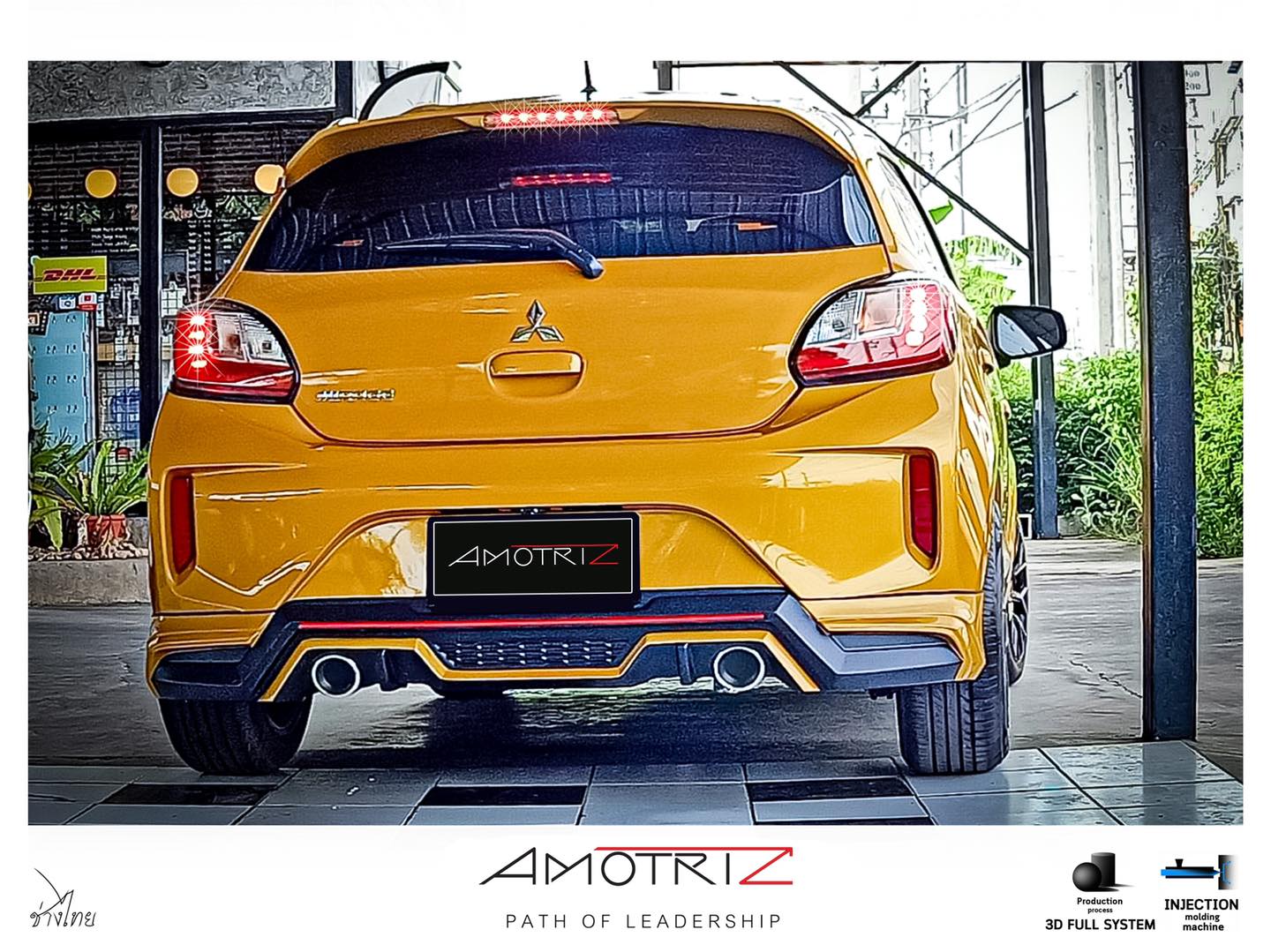 Mitsubishi Mirage 2020 body kits by Amotriz