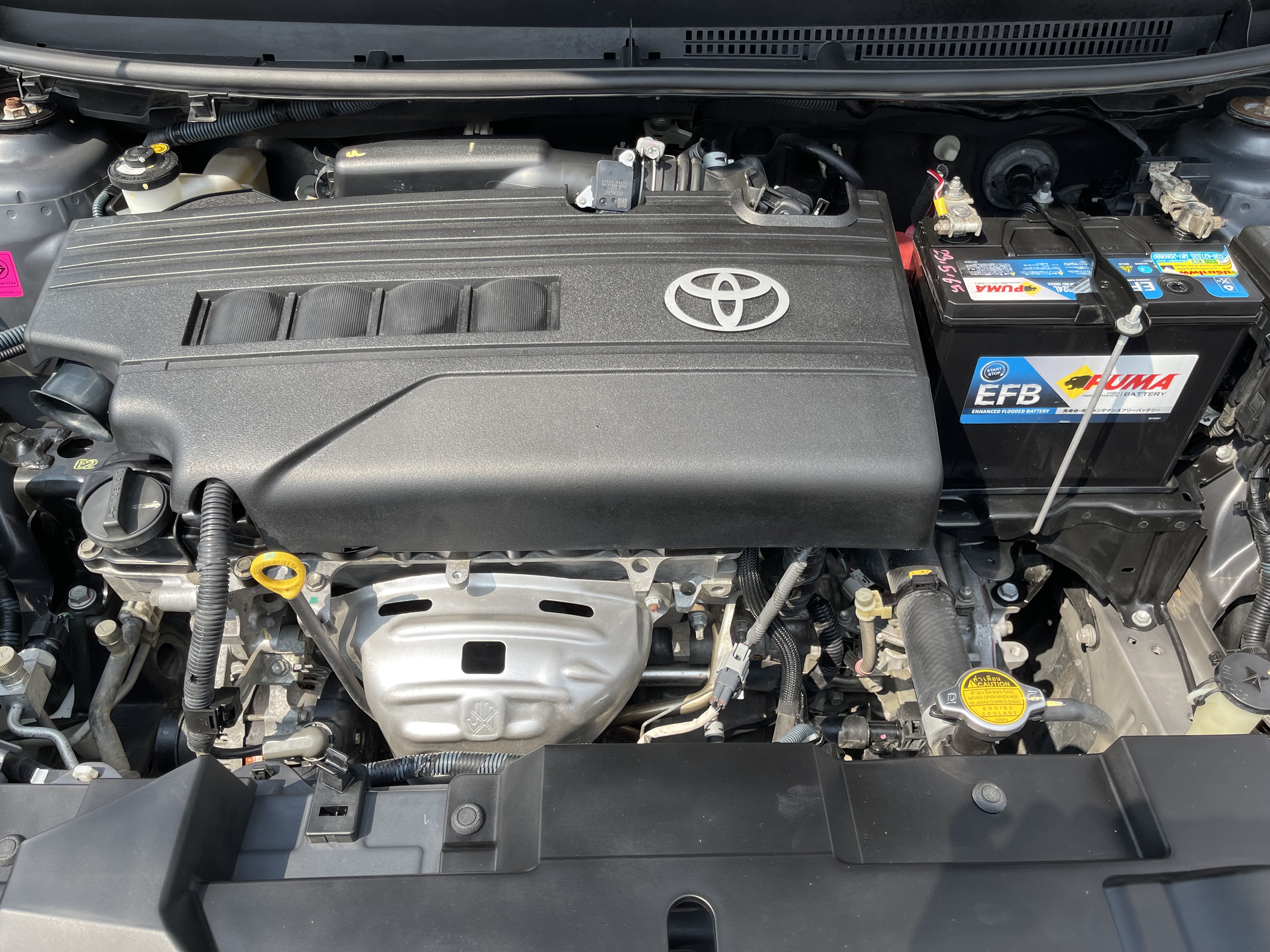 Toyota Yaris 1.2 E At 2017 เทาดำ