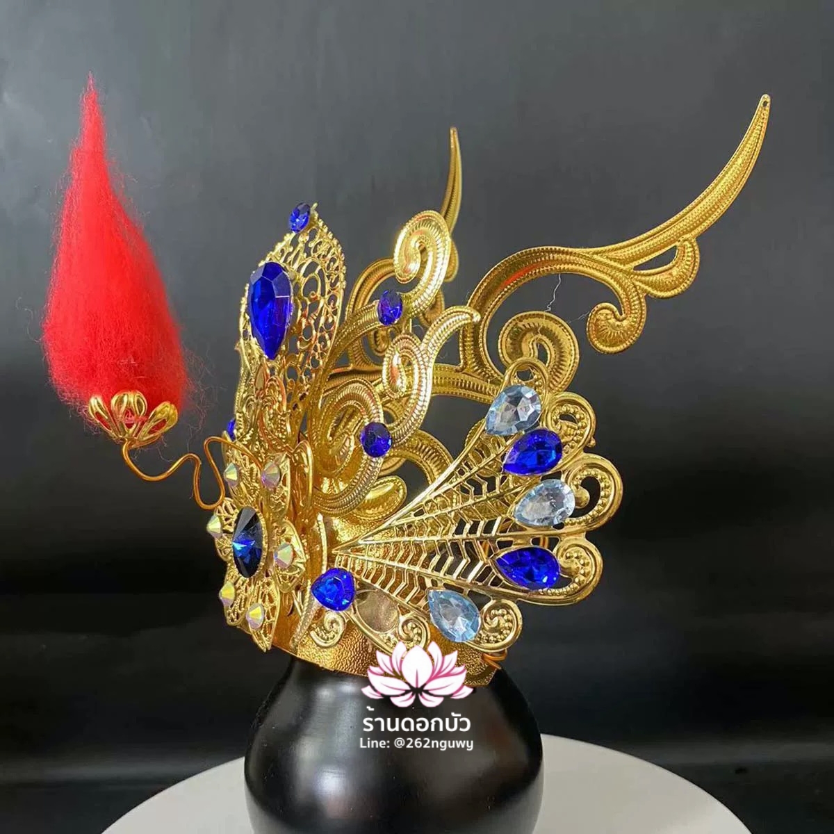 หมวกเทพเจ้านาจา หมวกหน่าจาซาไท้จื้อ หมวกหลี่โลเฉี้ย หมวกจงตั๋นหง่วนโส่ย หมวกพระจีน หมวกกิมซิ้น หมวกเทพเจ้าจีน