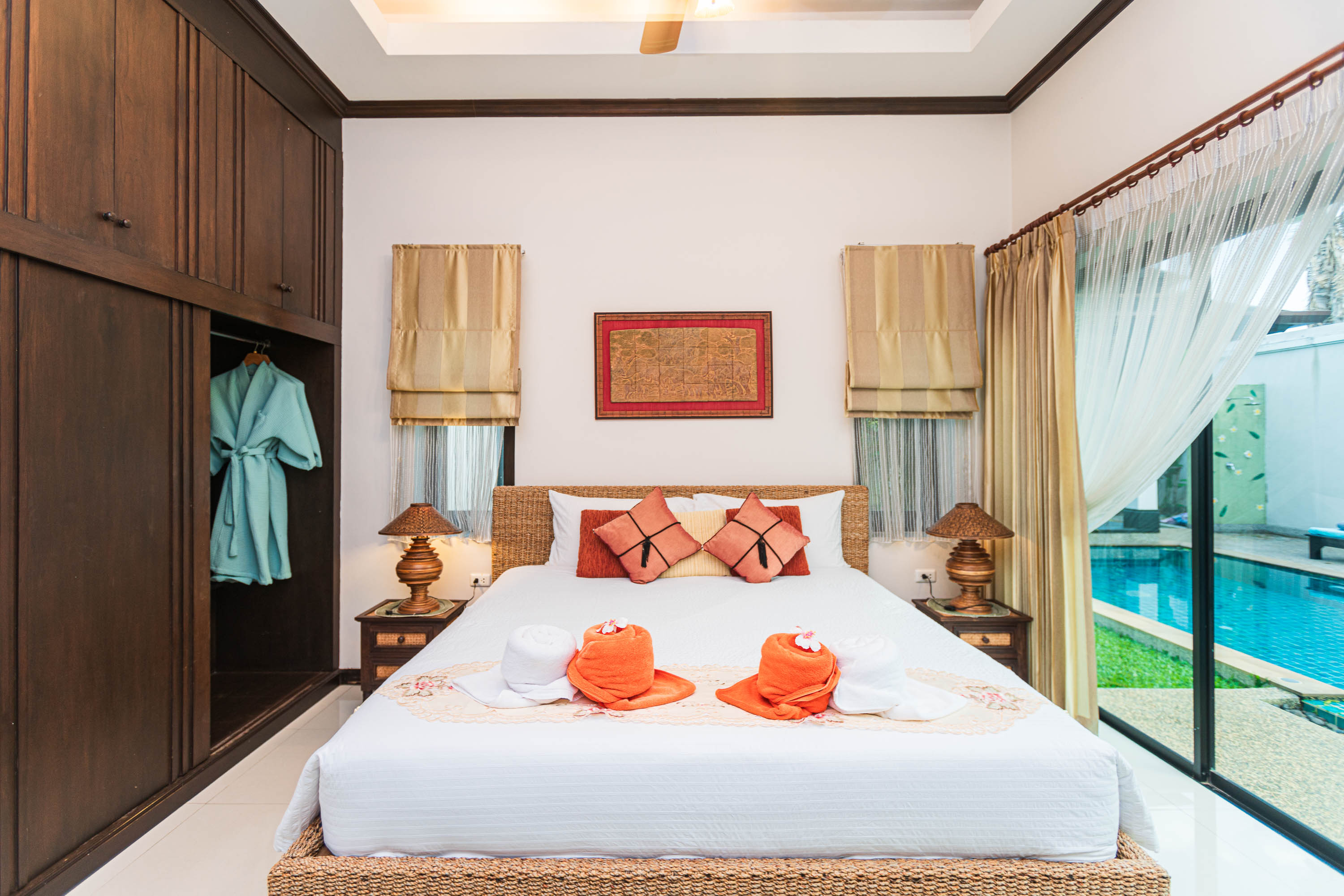 For Rent : Private Pool Villa in Cherngtalay BangJo, 3 Bedrooms 2 Bathrooms