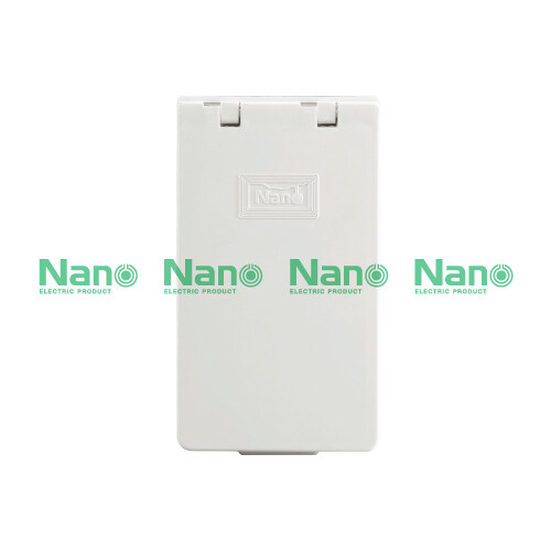 กล่องกันน้ำ บ็อกกันน้ำ Nano 2x4 แนวตั้ง ฝาทึบ 406