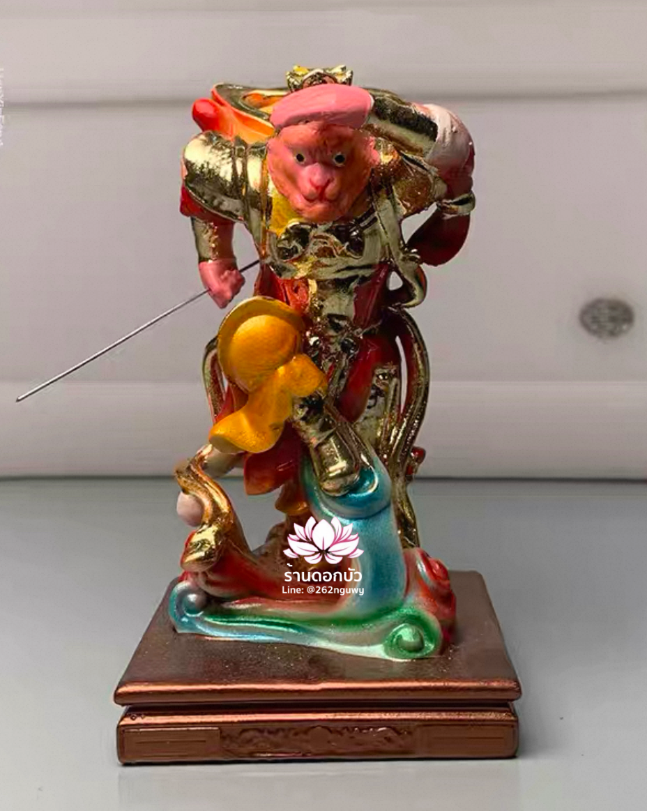 องค์พระขนาดเล็ก สำหรับบูชาหรือวางหน้ารถ งานเรซิ่น ขนาด 4 นิ้ว เช่าบูชา Line: @262nguwy