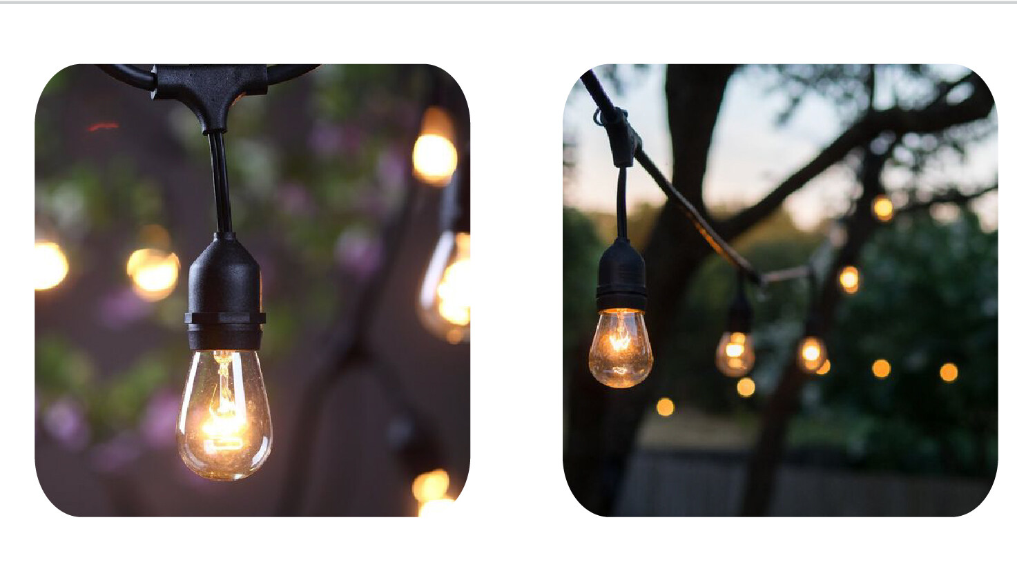 HLite สายไฟห้อยระย้า พร้อมหลอด ไฟราวสําเร็จรูป สายแพ E27 ขั้วยางกันน้ำ ขั้วหลอดไฟ สายไฟระย้า พร้อมขั้วกันน้ำ สายไฟระย้า สายระย้า