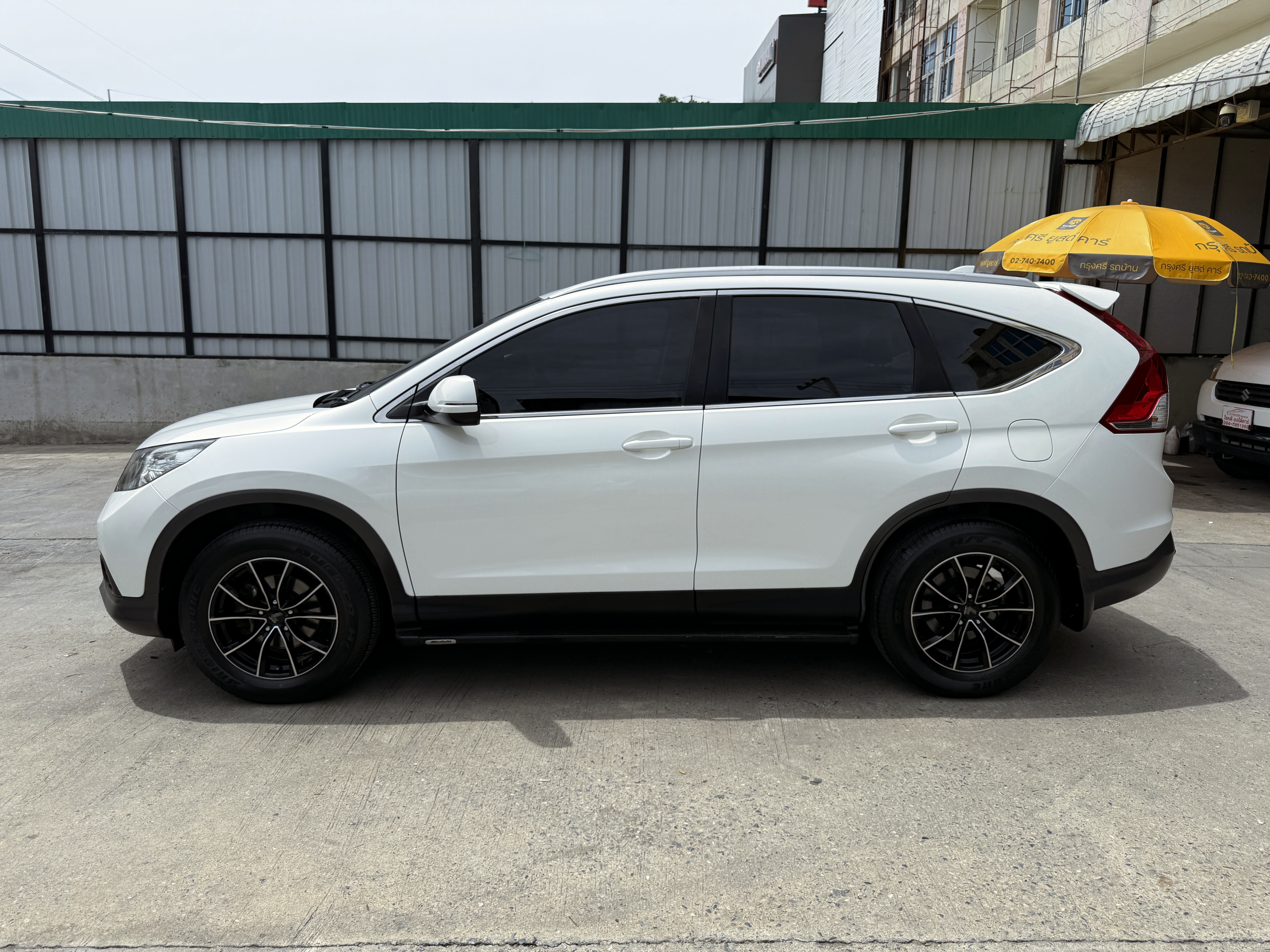 Honda CRV 2.0 E 4WD At 2015 ขาวมุก