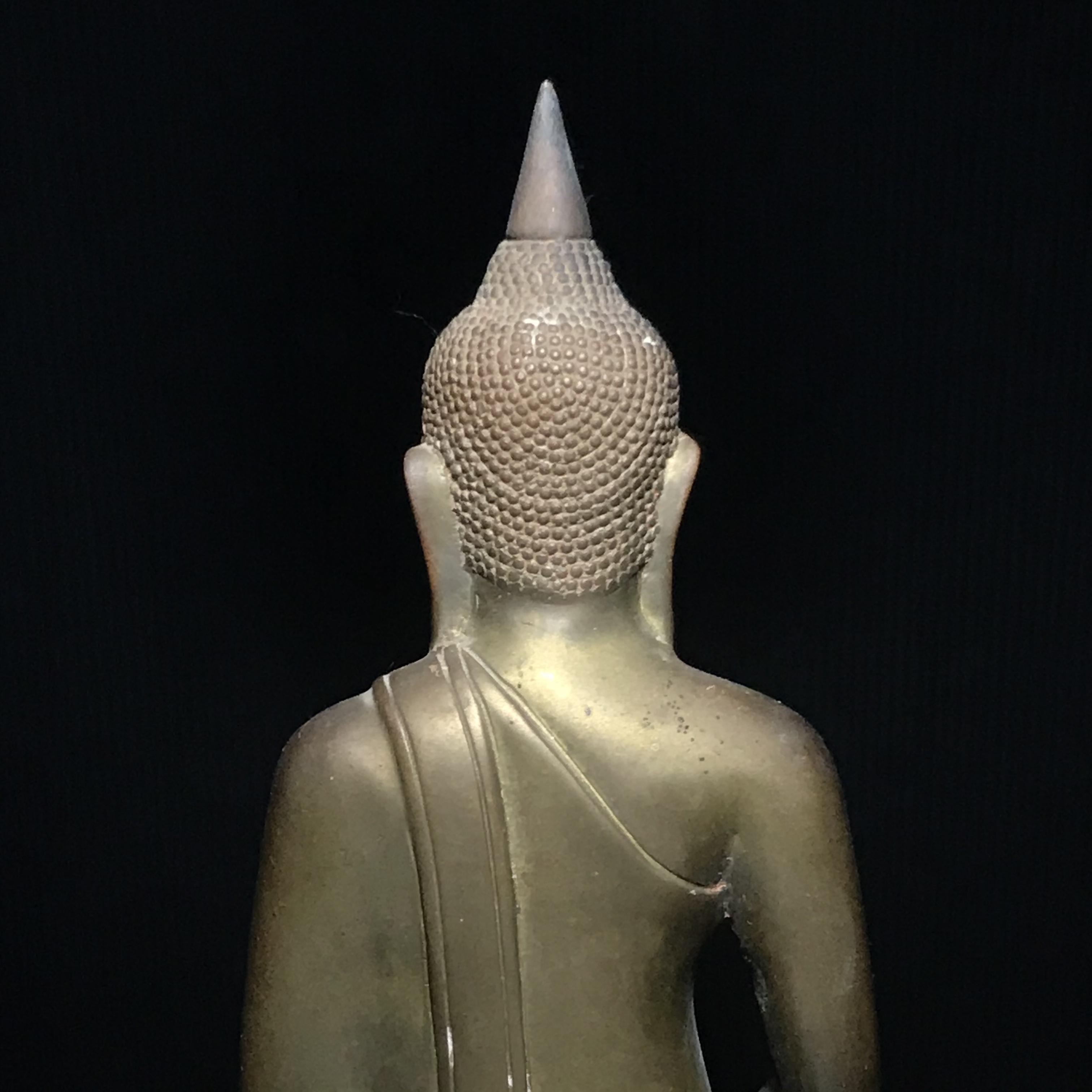 พระบูชาพระพุทธโสธร ภปร. รุ่นย้อนยุค ปี2539 กาญจนาภิเษกครองราชสมบัติครบ 50ปี หน้าตัก 5นิ้ว หมายเลข01093