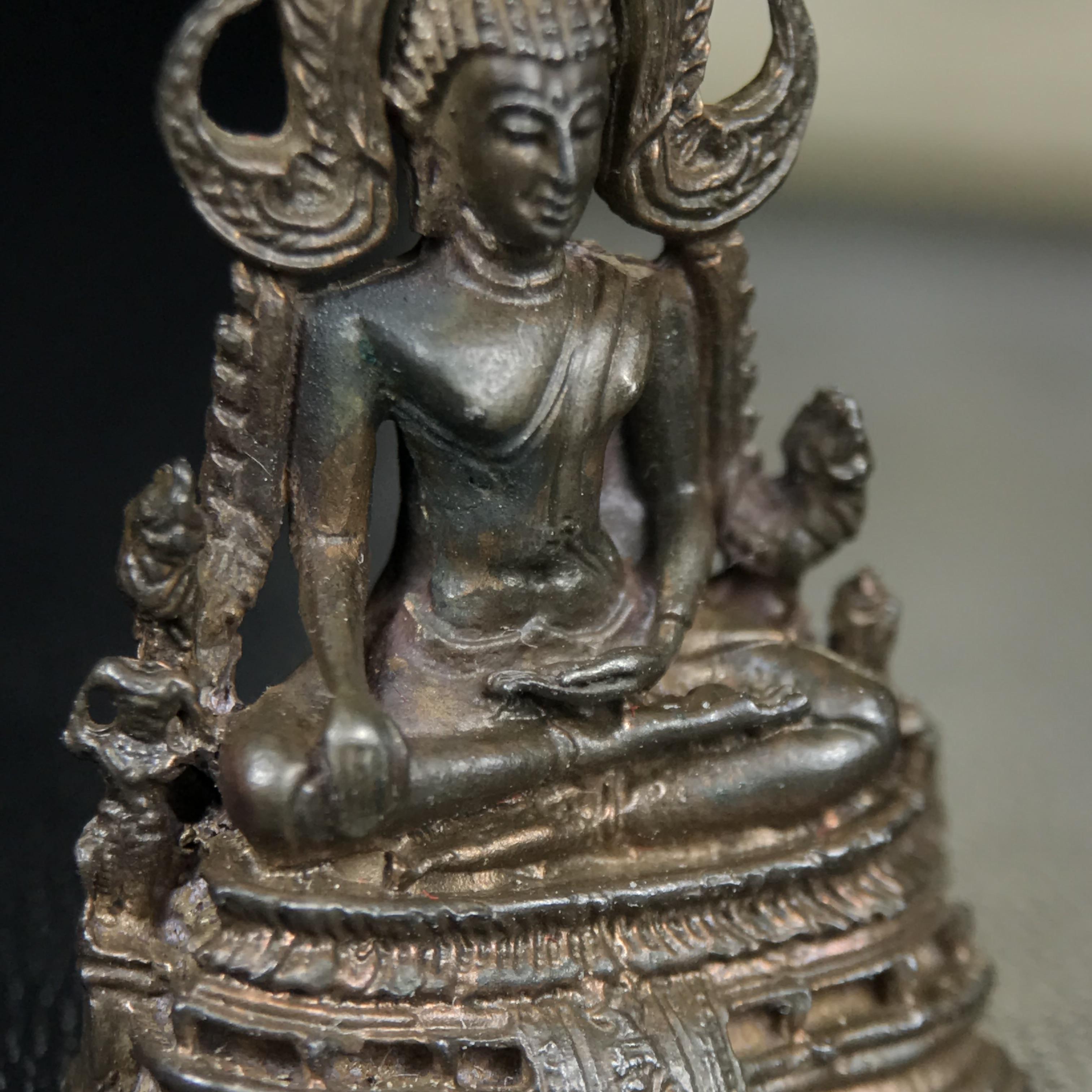 กริ่งพระพุทธชินราช ภปร. กองทัพภาคที่3จัดสร้าง ปี2517 เนื้อนวโลหะกล่องเดิม(คัดสภาพสวย)(หายาก)(ในหลวง ร.9 เสด็จในพิธี)