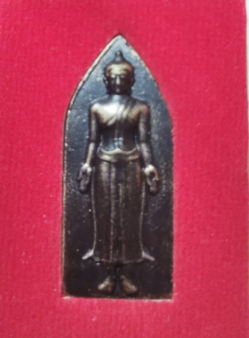 พระเครื่อง พระปางเปิดโลก รุ่น เปิดโชค วาสนา บารมี ทำสีมันปู (ไม่อัดกรอบ)
