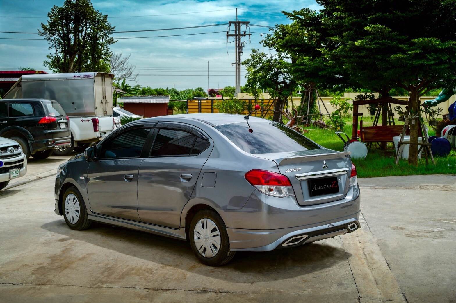 Mitsubishi Attrage 2013 bodykits by Amotriz