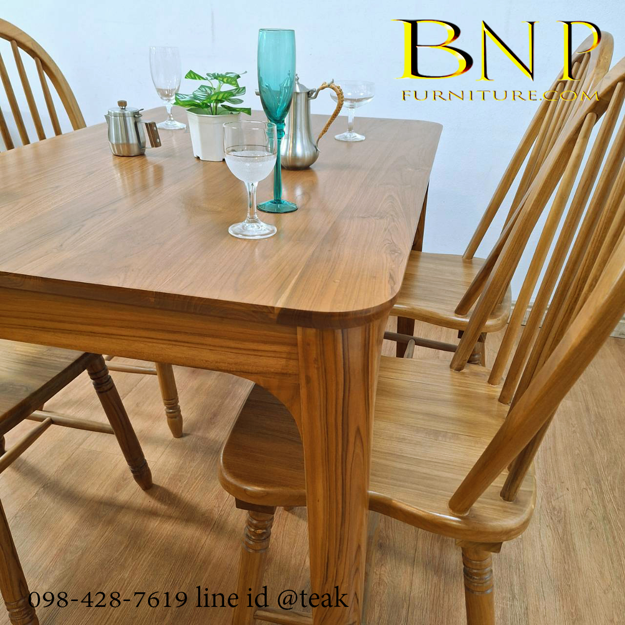 โต๊ะกินข้าว 4 ที่นั่ง รุ่น ดีวัน