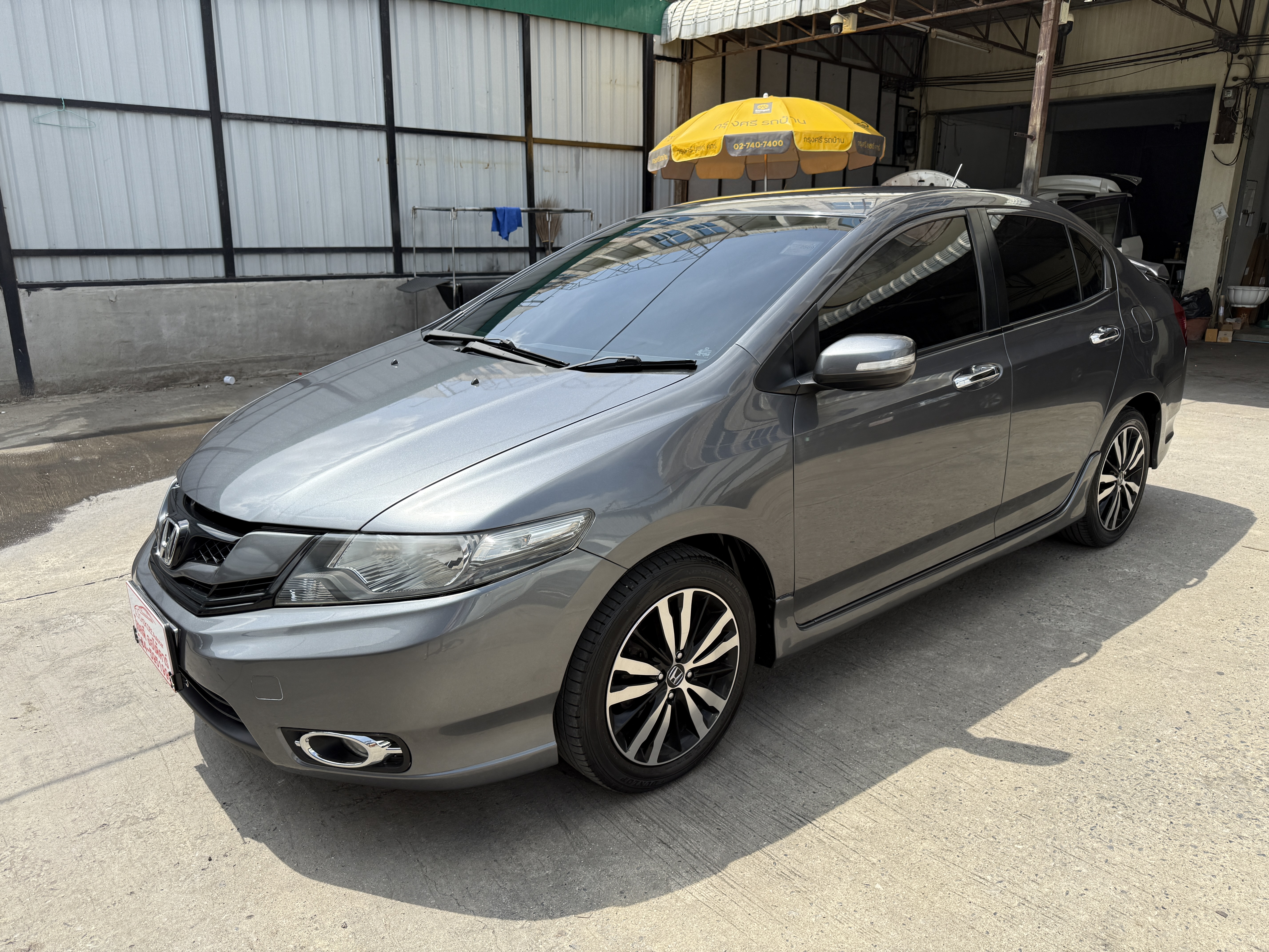 Honda City 1.5 SV At 2013 เทาดำ