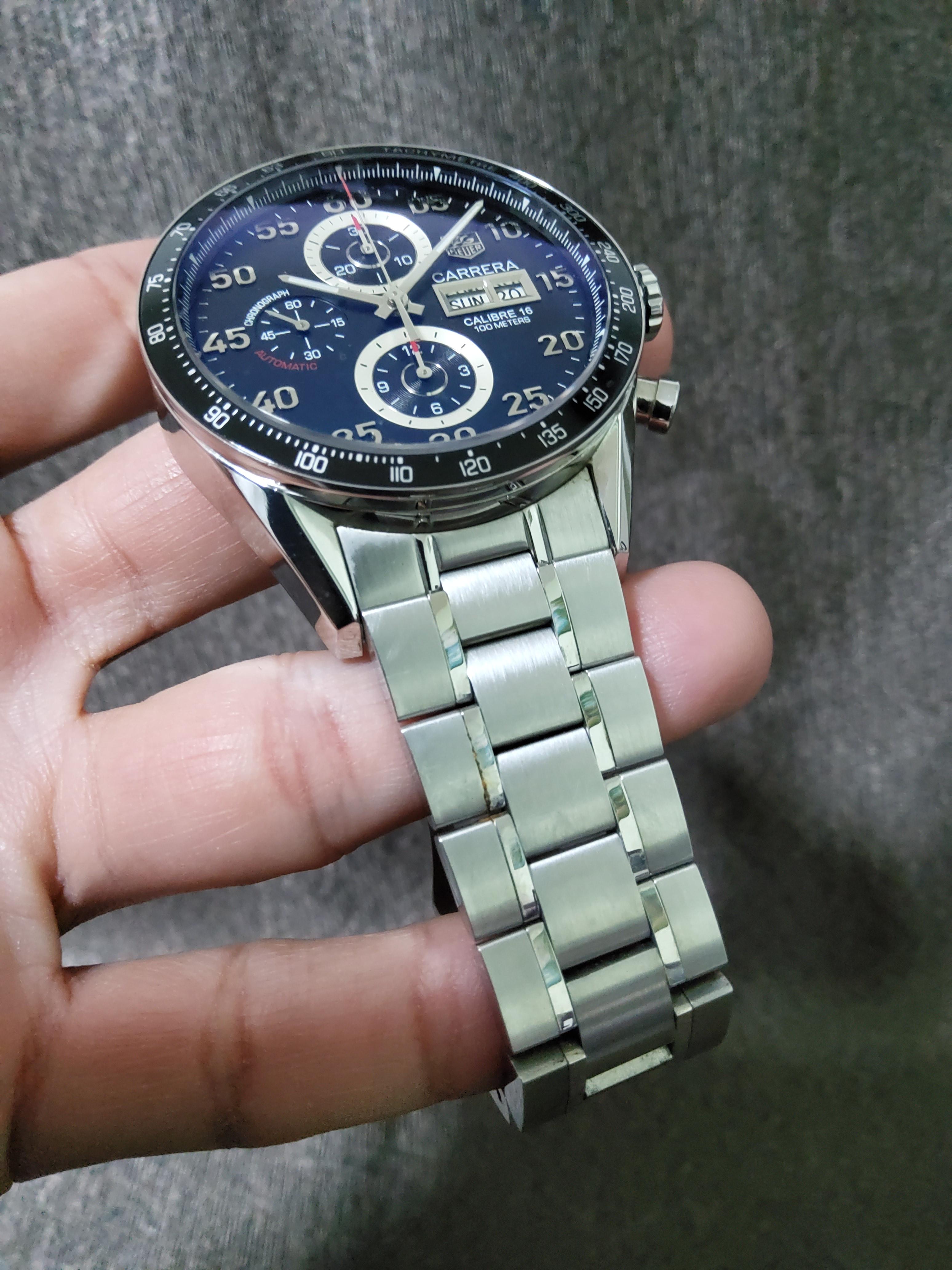 USED TAG HEUER CARERA CALIBRE 16 (43MM.)