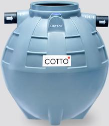 ถังบำบัดน้ำเสียแบบรวมส่วนเกรอะและส่วนกรองชนิดไม่เติมอากาศ COTTO CN800E1 ขนาด 800 ลิตร