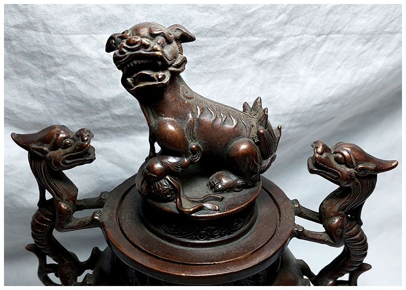 เตากำยาน ที่จุดกำยาน ของตกแต่งบ้านสไตล์จีน